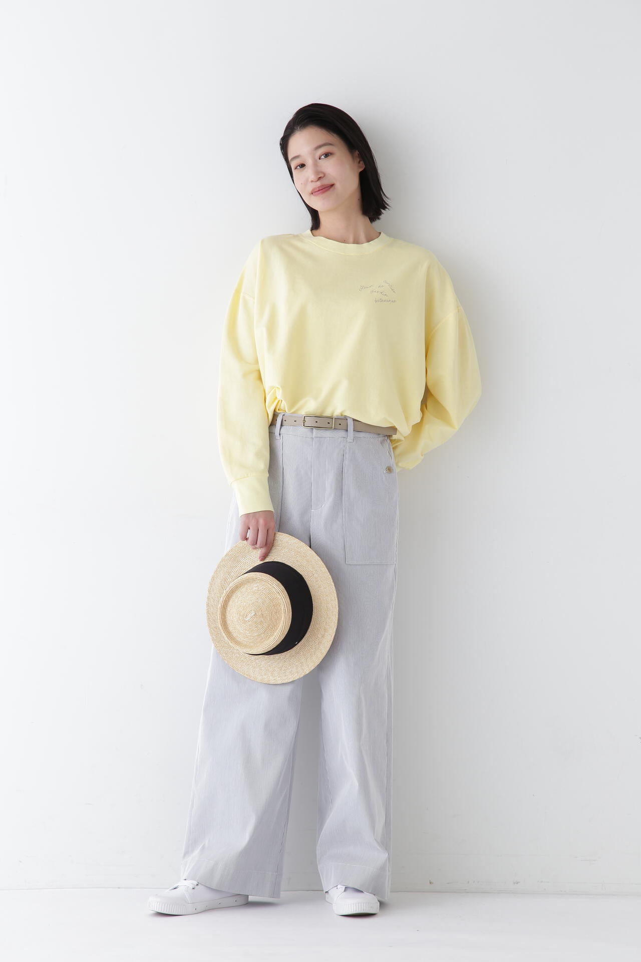 【WEB限定サイズ】コードストレッチベイカーセミワイドパンツ