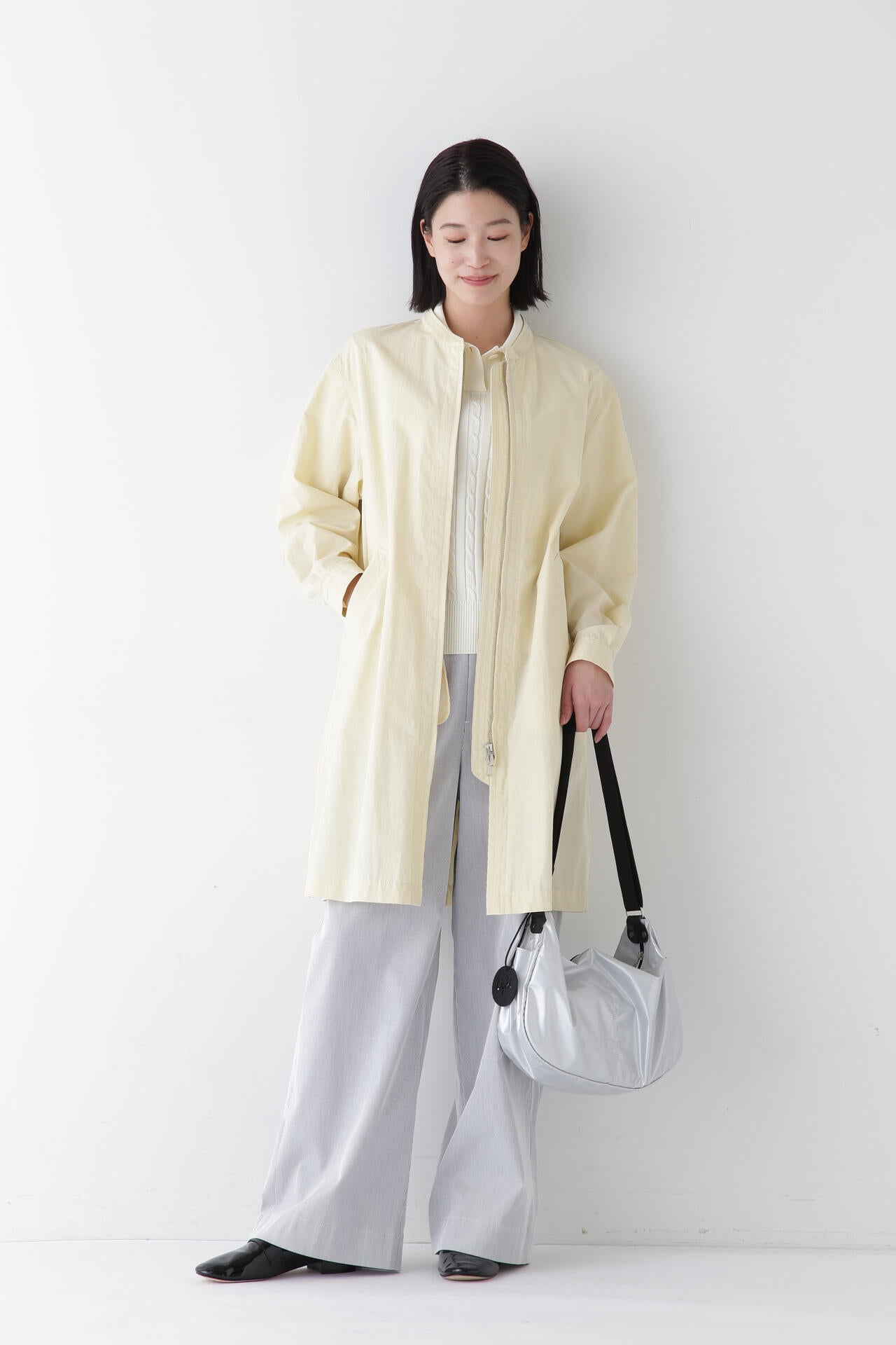 【WEB限定サイズ】コードストレッチベイカーセミワイドパンツ