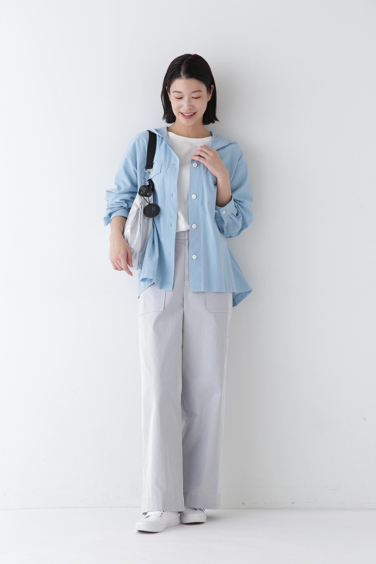 【WEB限定サイズ】コードストレッチベイカーセミワイドパンツ