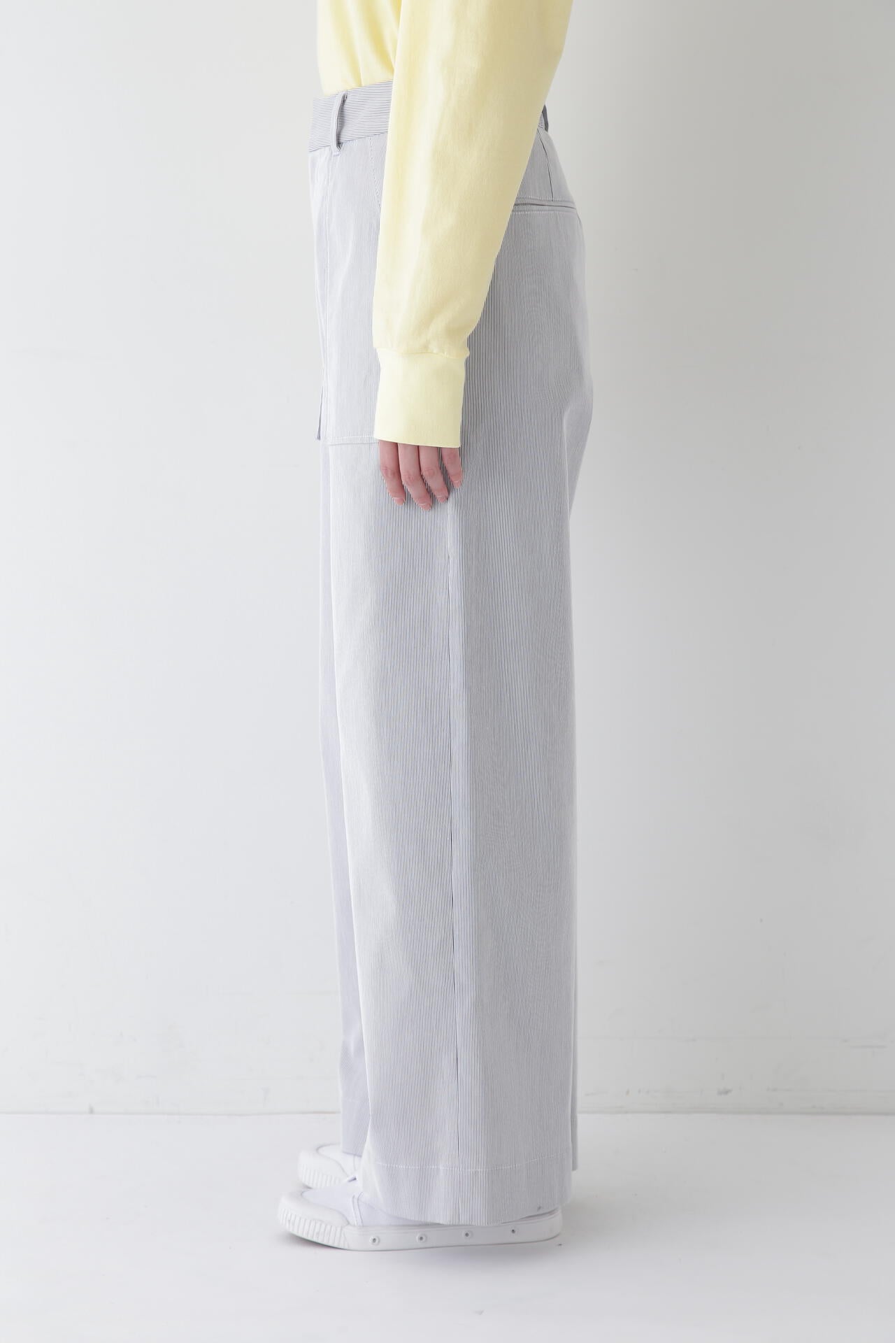【WEB限定サイズ】コードストレッチベイカーセミワイドパンツ