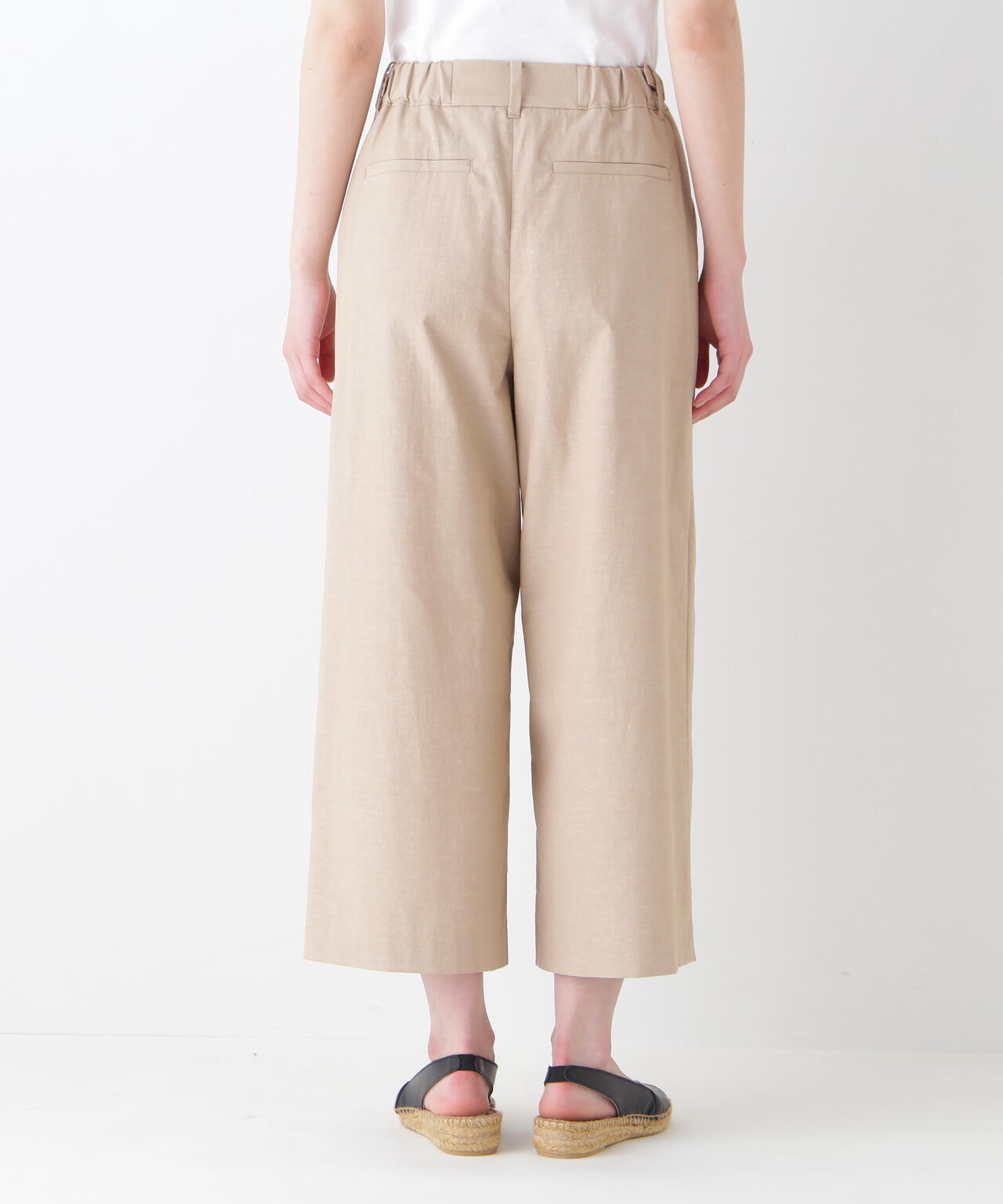 【UVカット・接触冷感】クールマックス混ガウチョパンツ