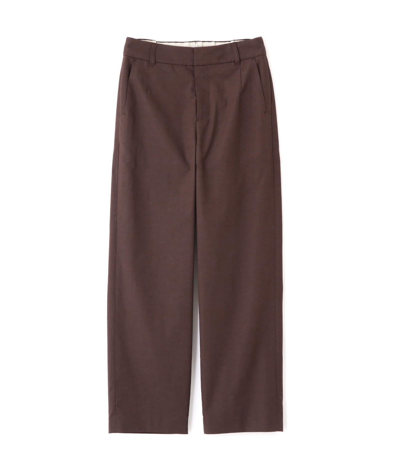 【UVカット・接触冷感】クールマックス混ストレートパンツ