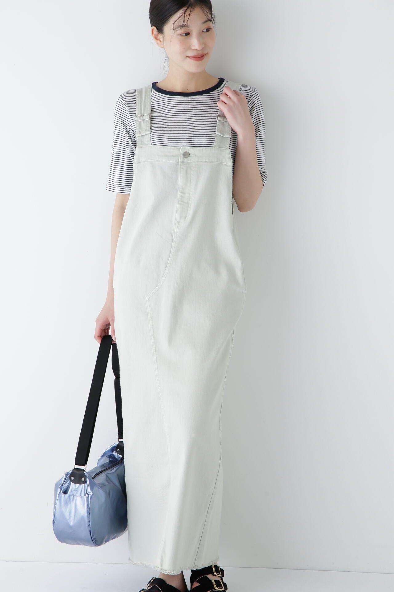 【Healthy DENIMコラボ】アイラインサロペット