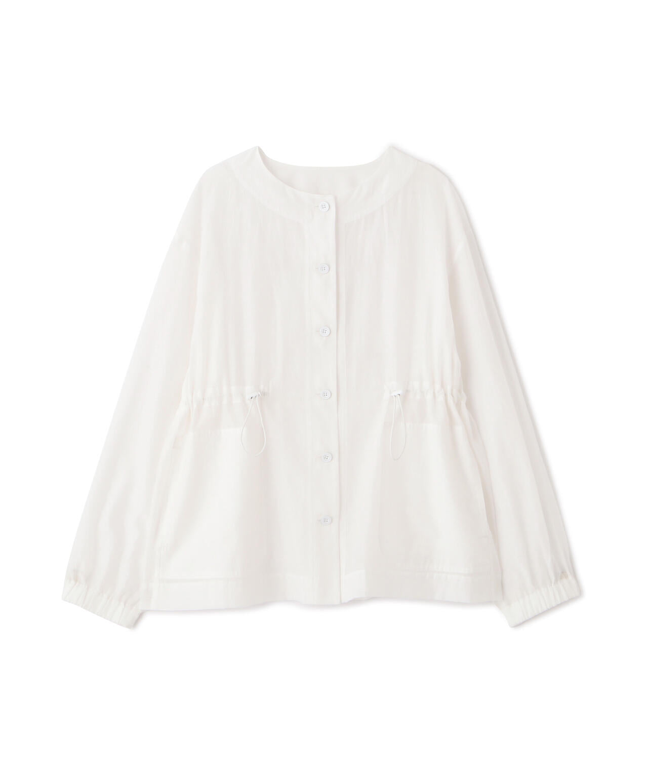 シアータフタユーティリティノーカラージャケット