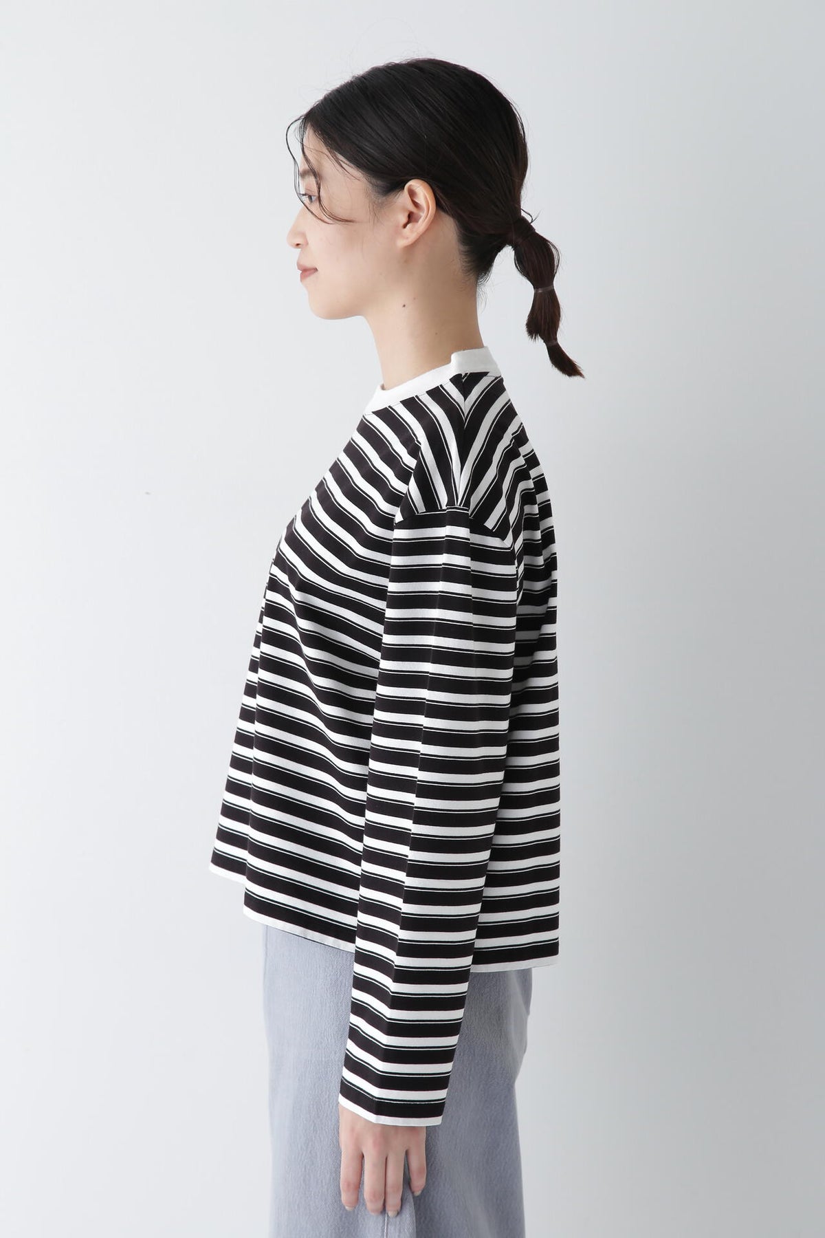 ボーダーボックスTシャツ