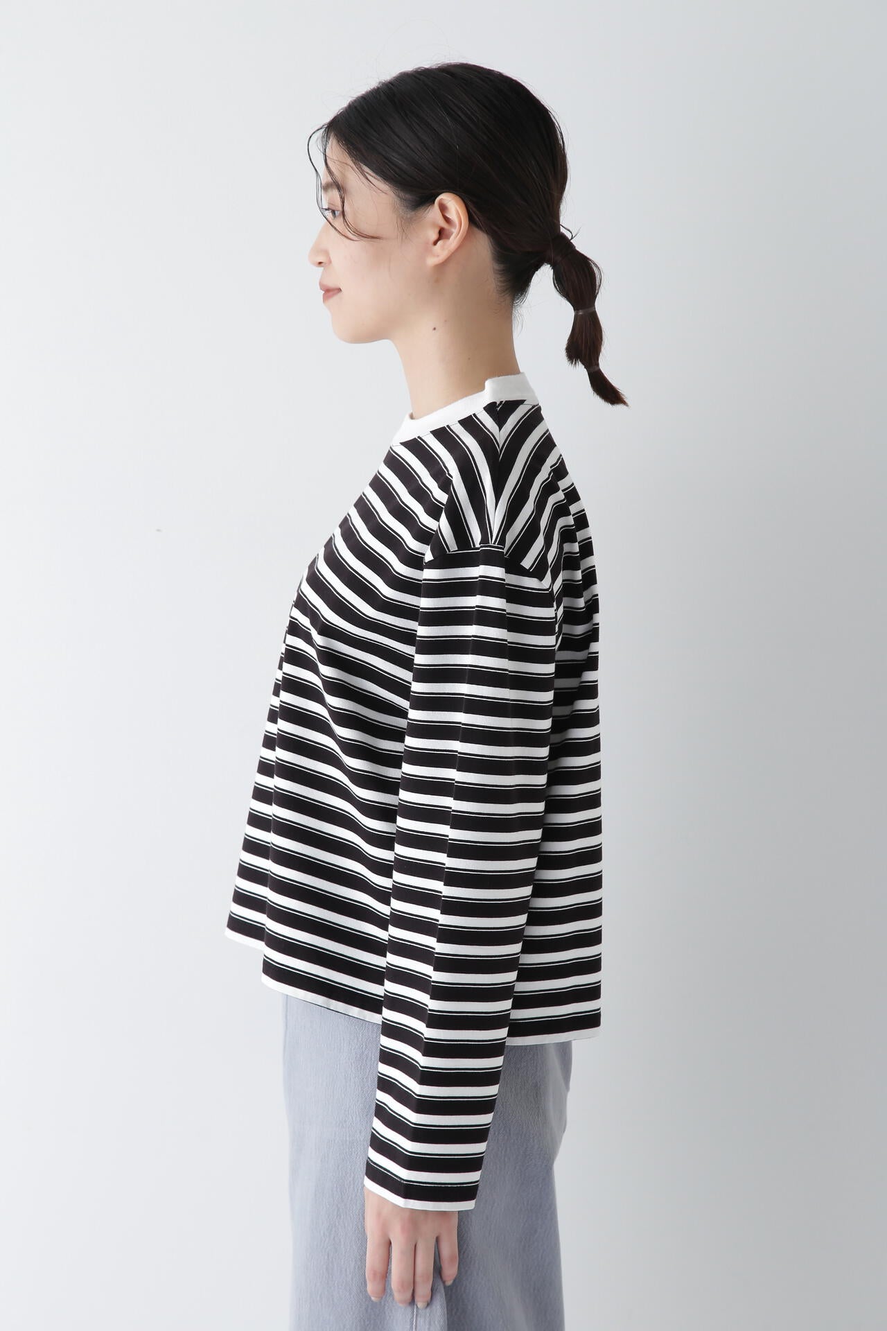 ボーダーボックスTシャツ