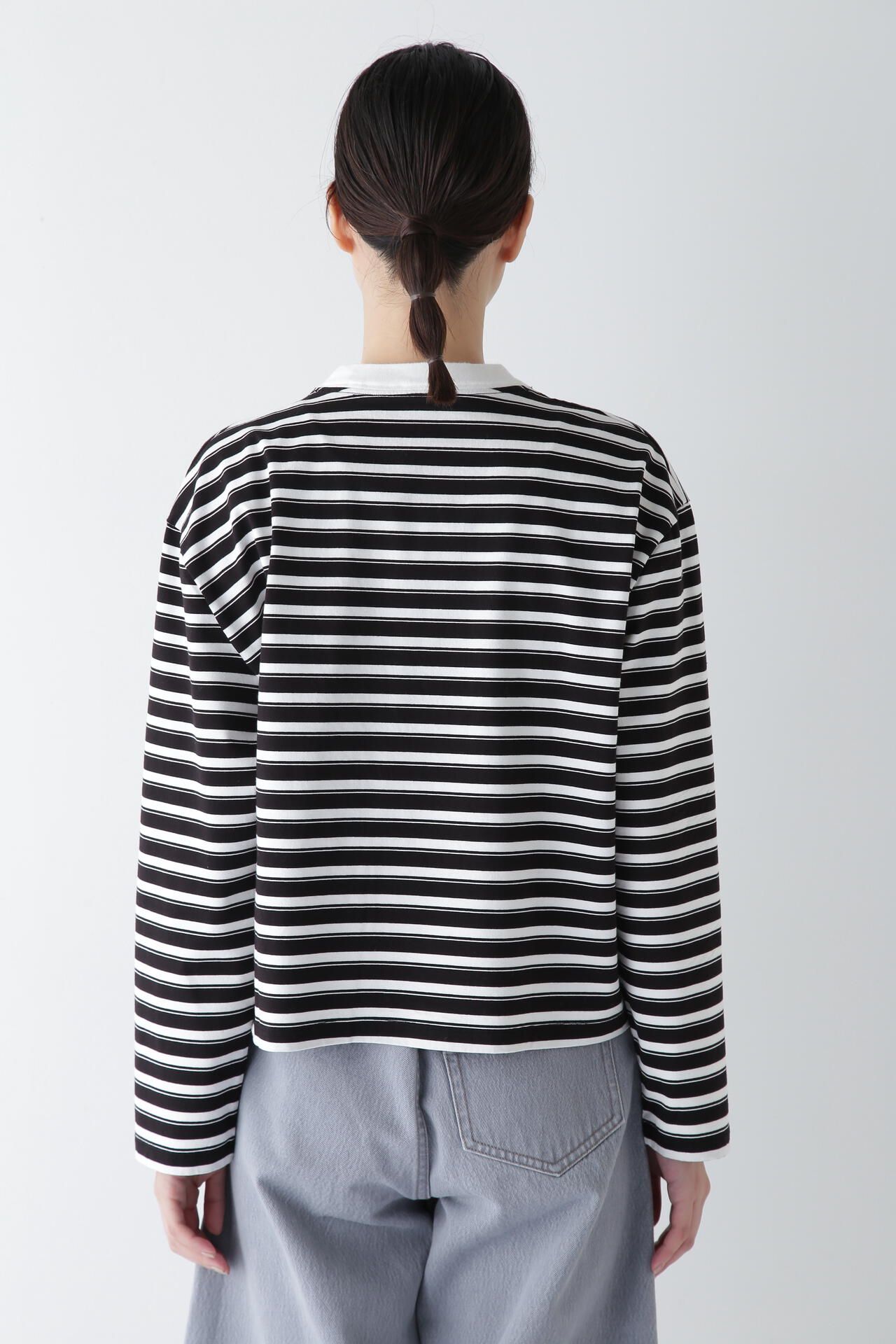 ボーダーボックスTシャツ
