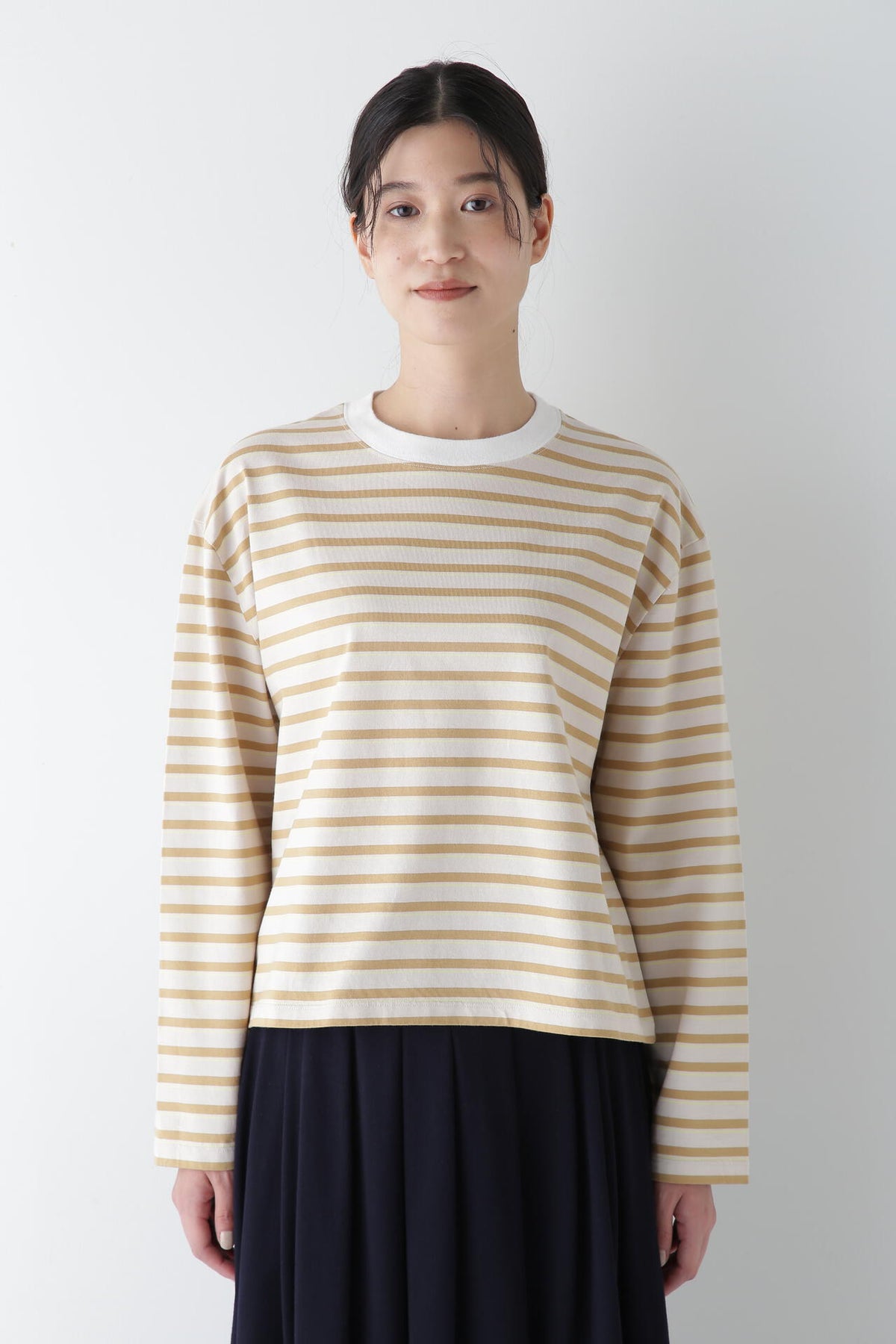 ボーダーボックスTシャツ