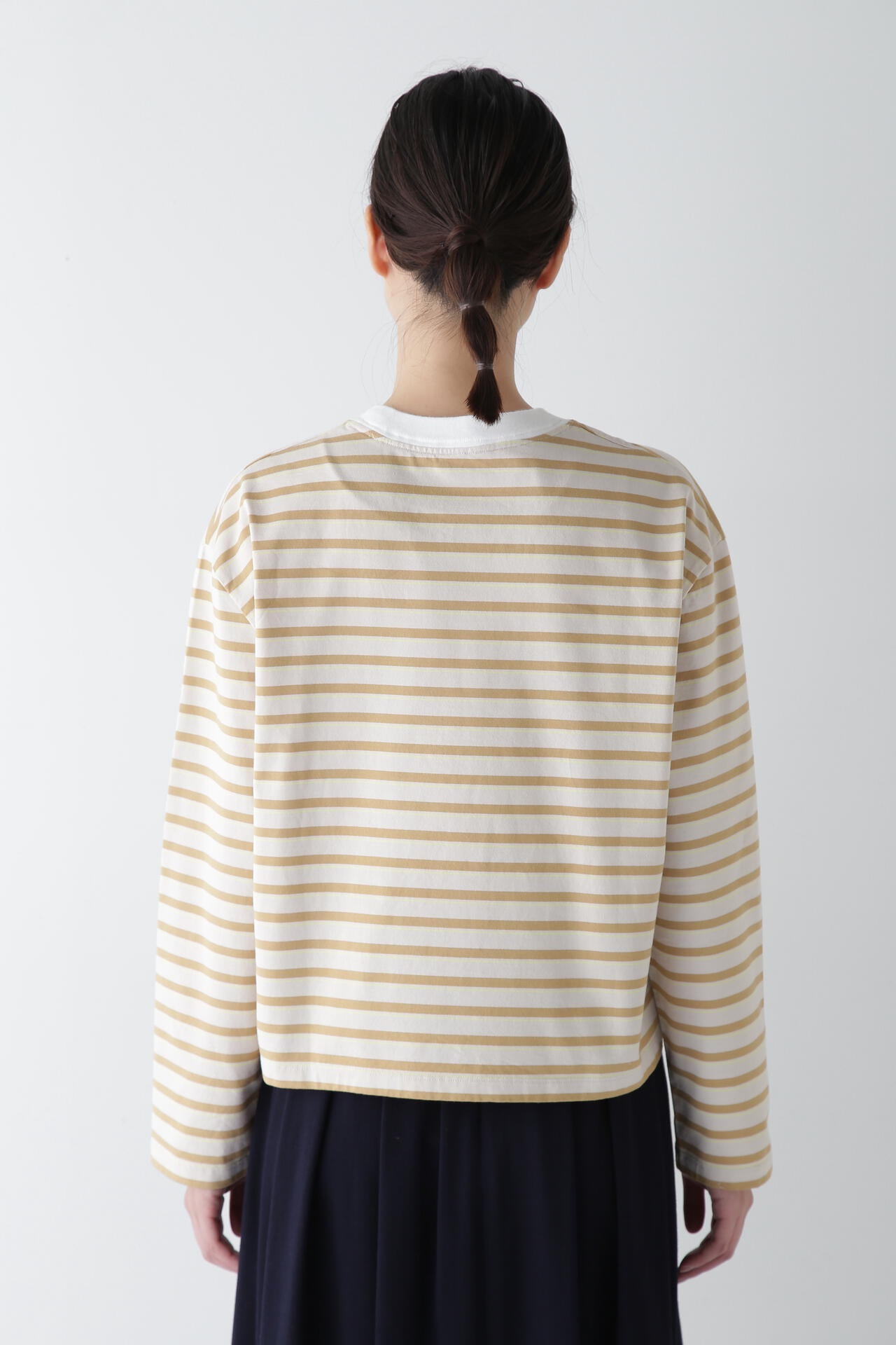 ボーダーボックスTシャツ