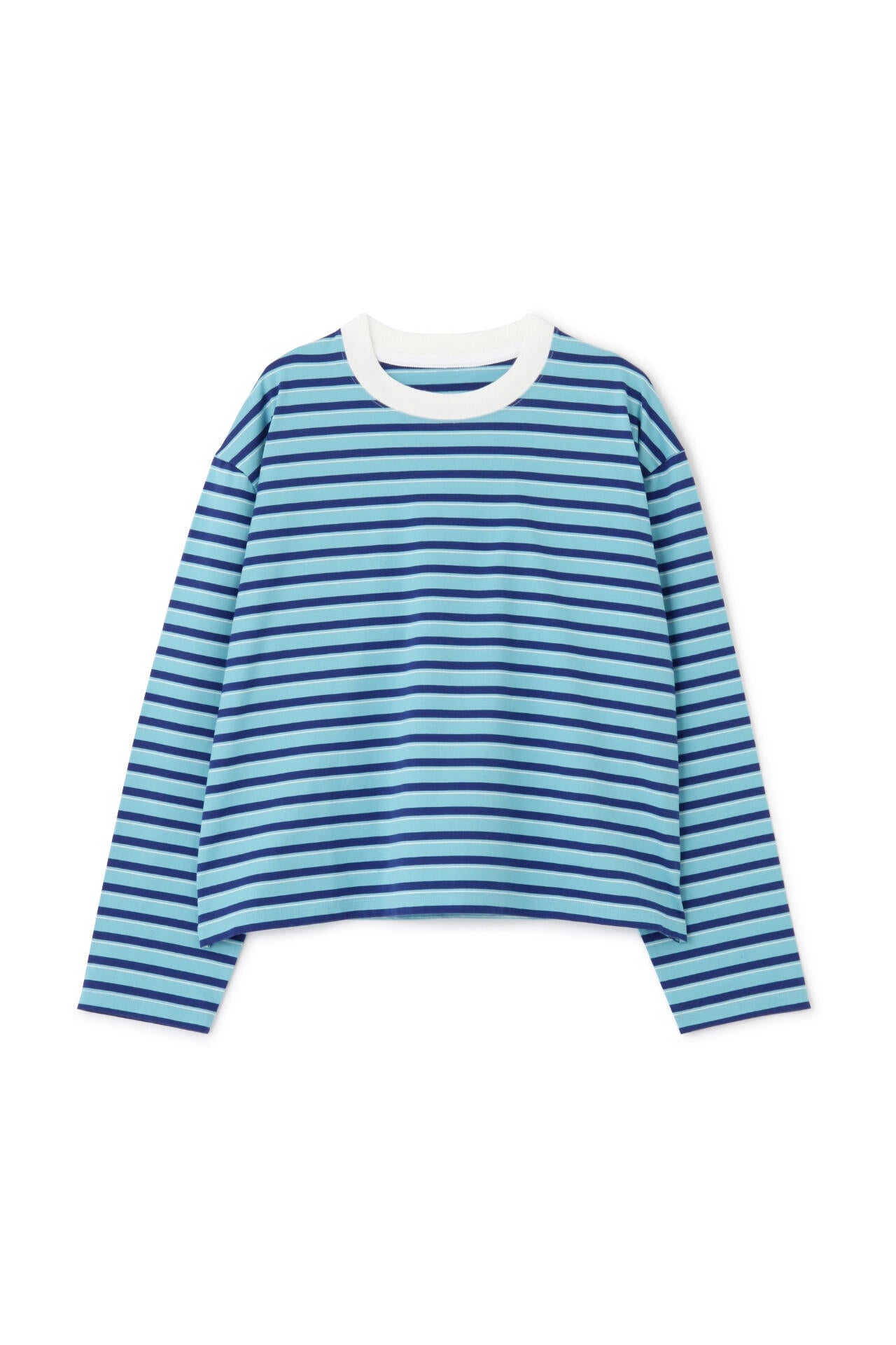 ボーダーボックスTシャツ