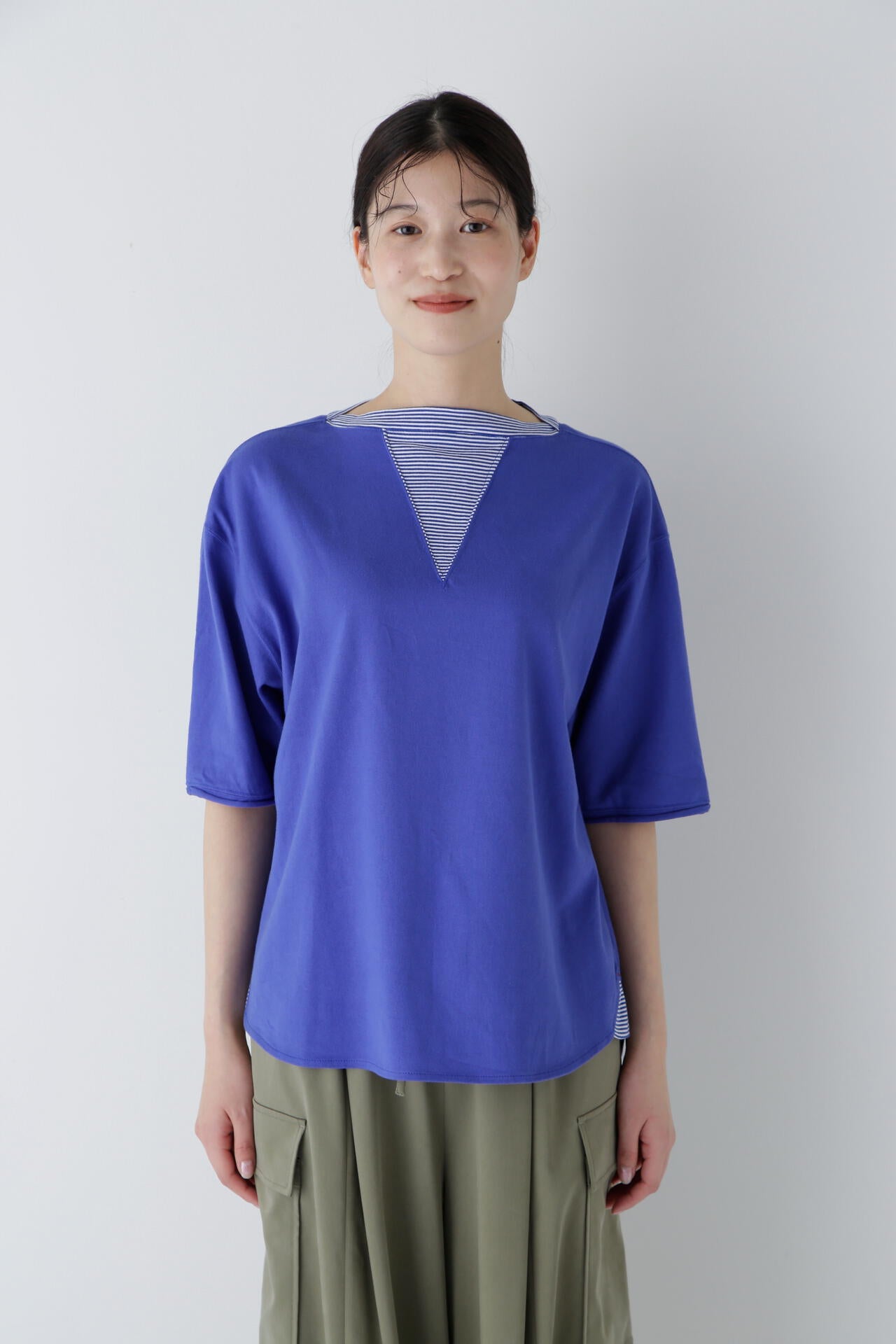 【WEB限定】【NATIC】度詰め天竺Tシャツ