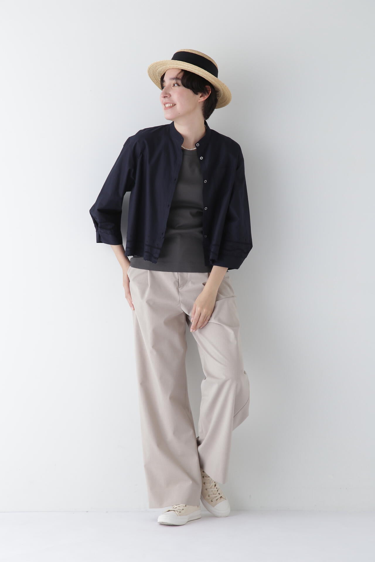 オーガニックコットンタンクトップ