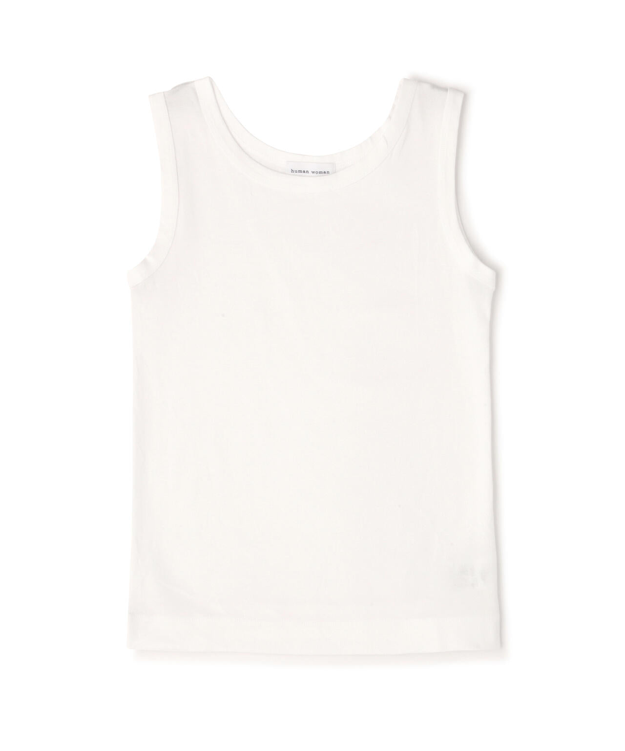 オーガニックコットンタンクトップ