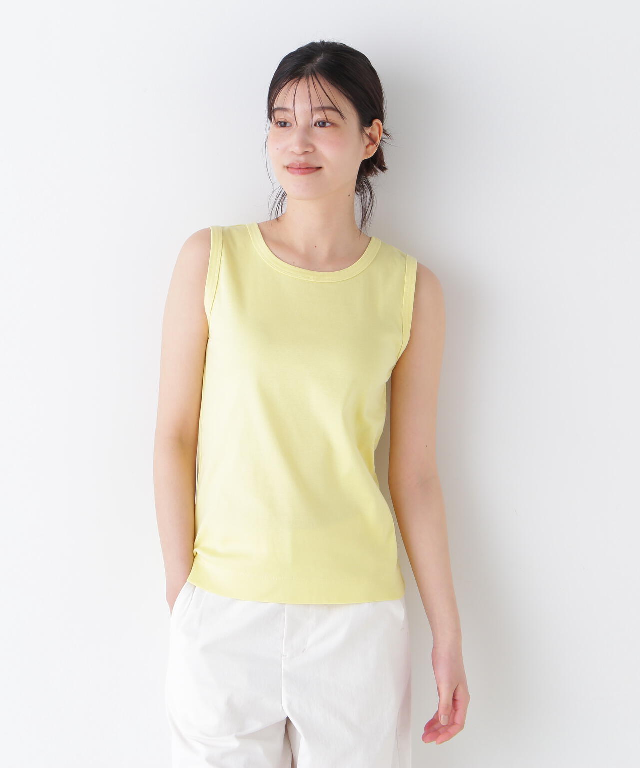 オーガニックコットンタンクトップ