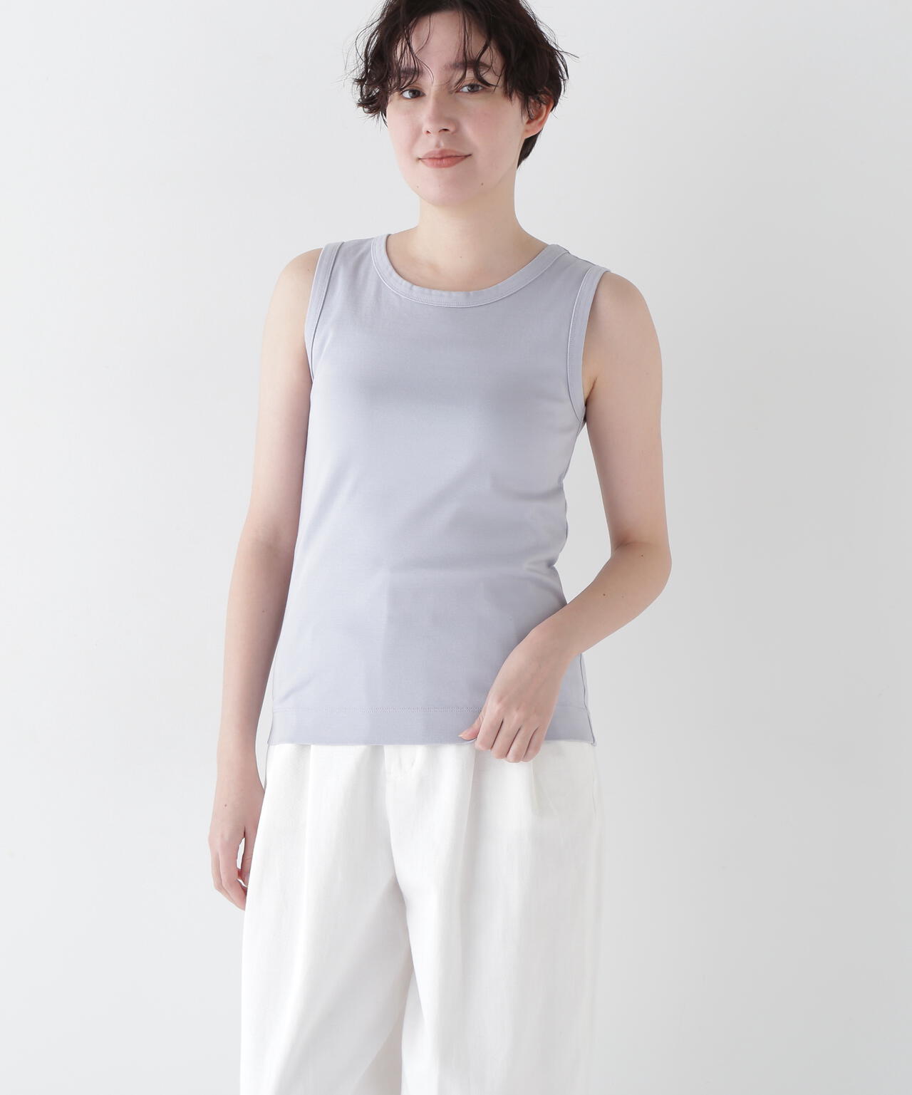 オーガニックコットンタンクトップ