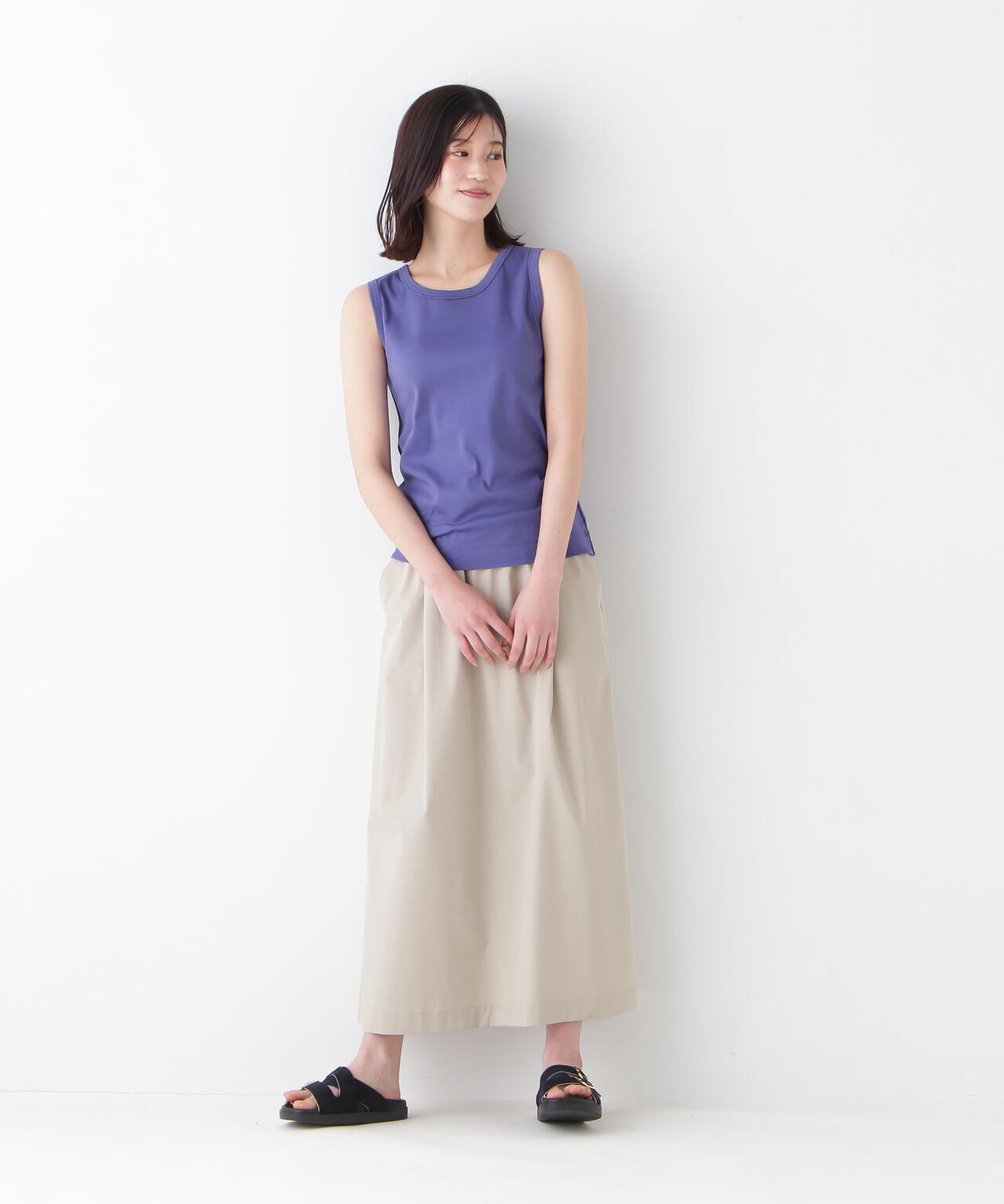 オーガニックコットンタンクトップ