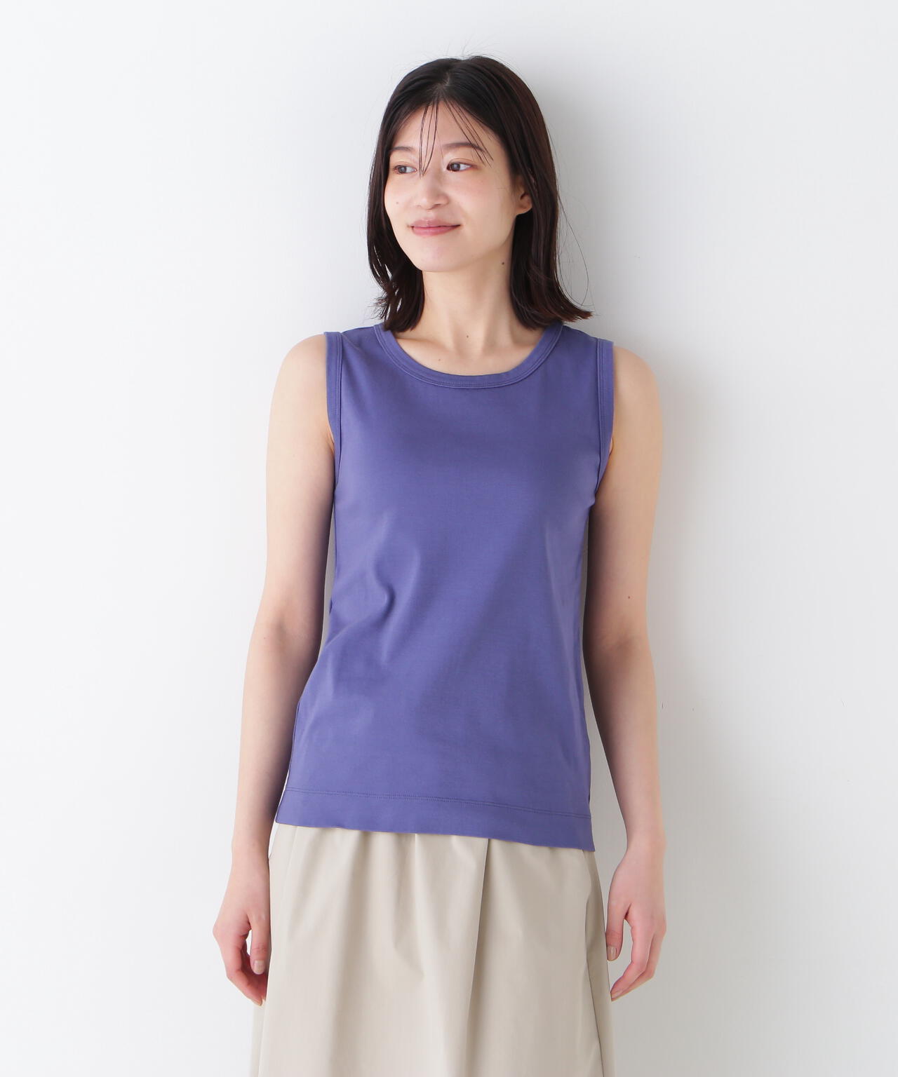 オーガニックコットンタンクトップ