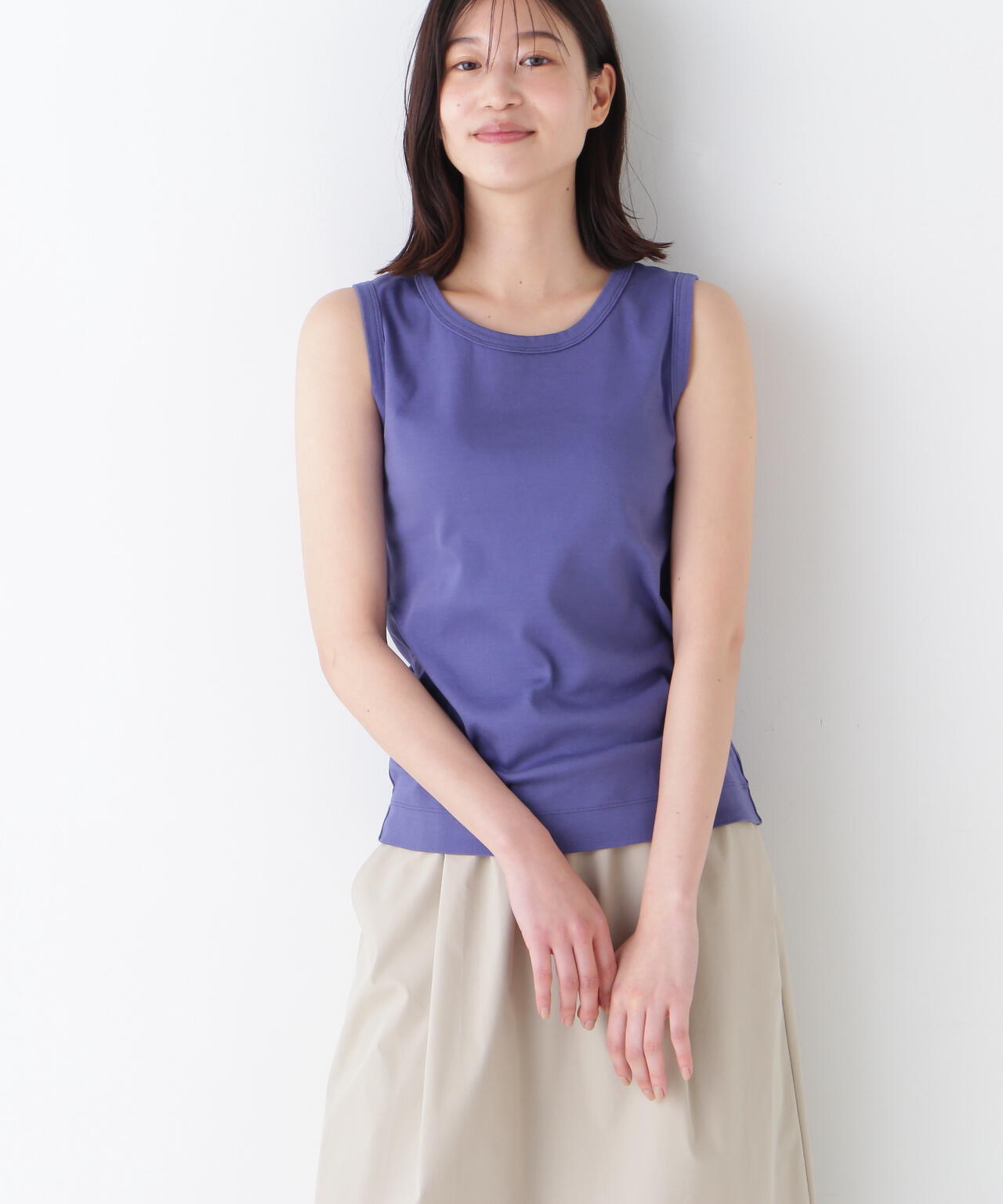 オーガニックコットンタンクトップ