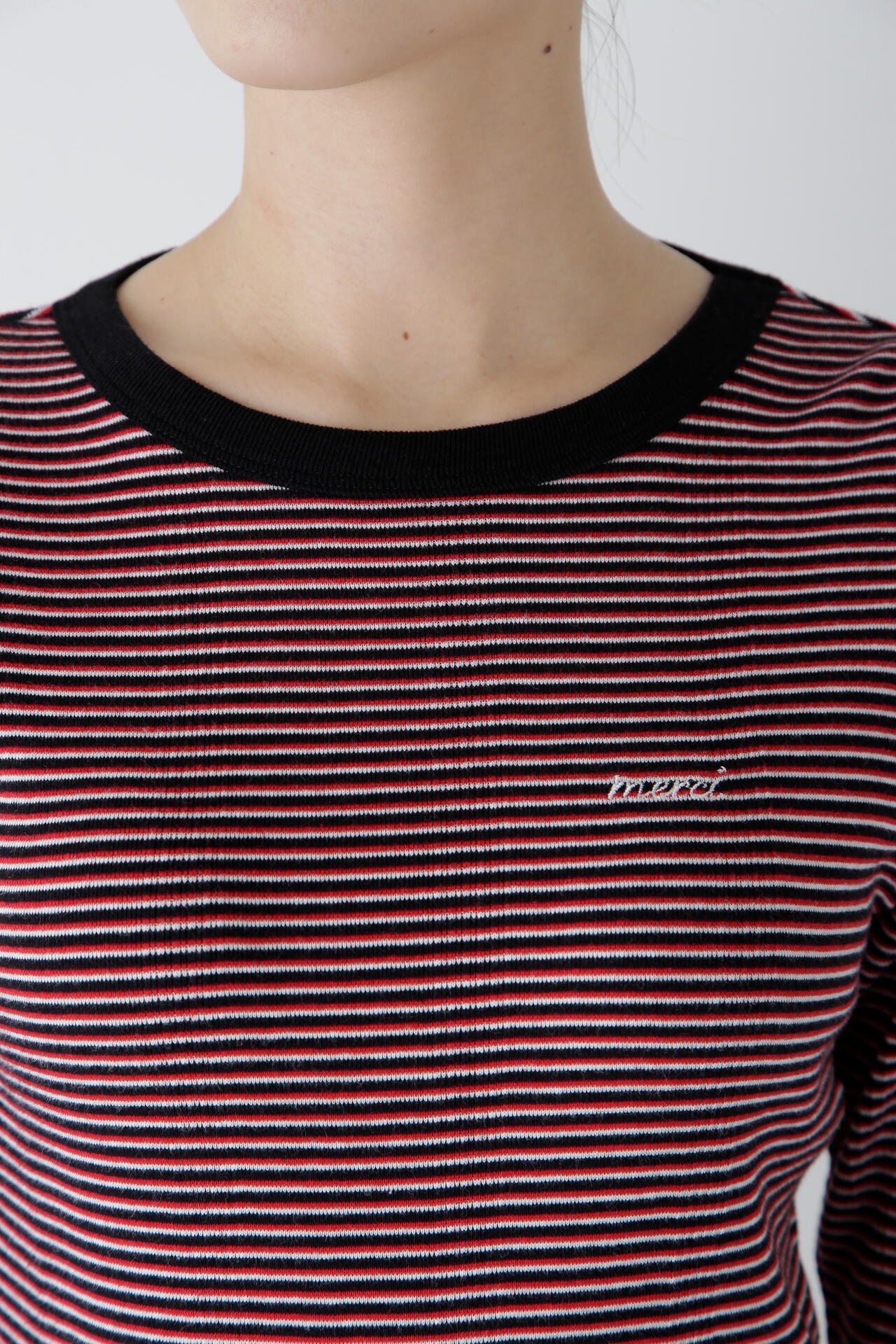 【Millerコラボ】パネルリブロングスリーブTシャツ