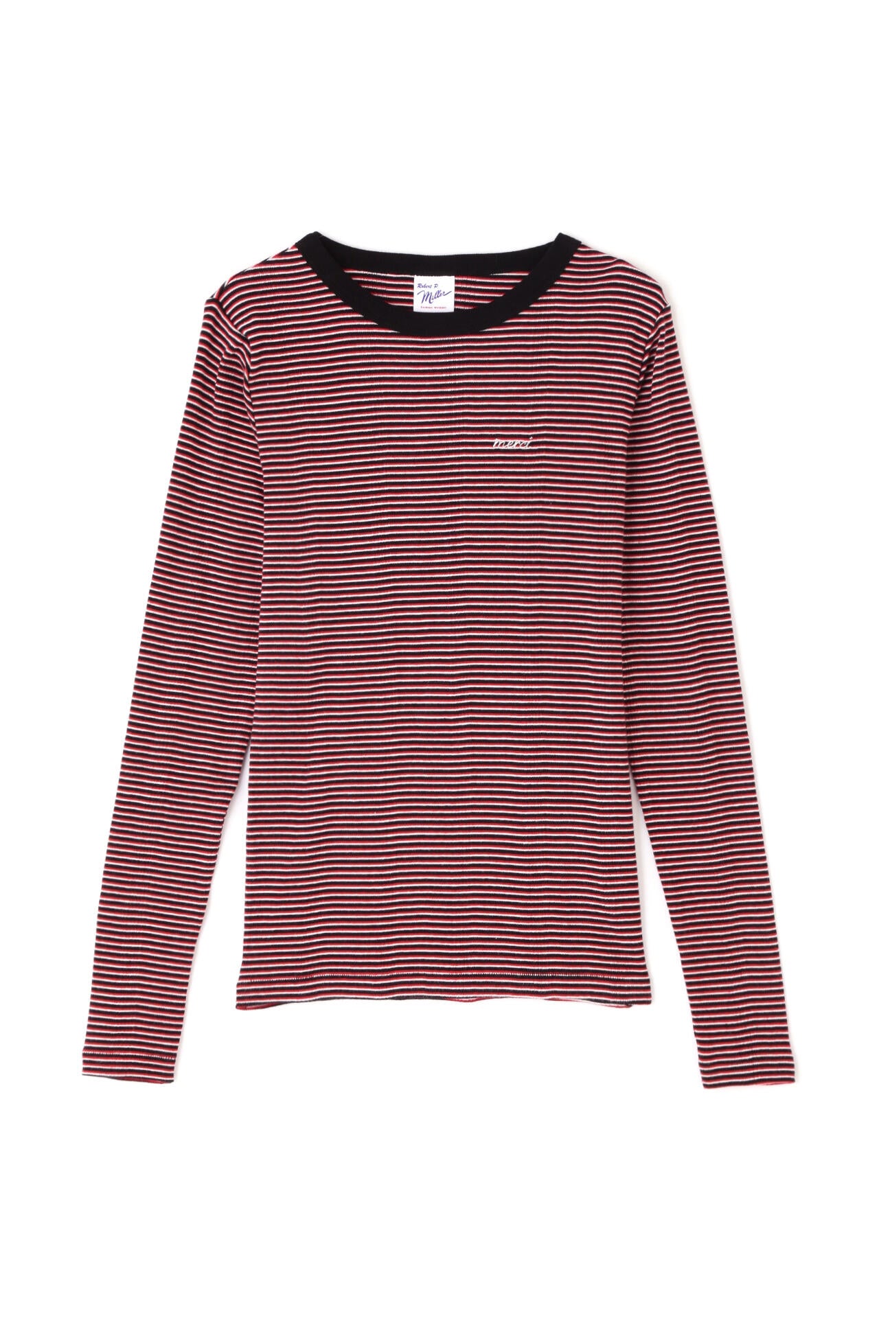 【Millerコラボ】パネルリブロングスリーブTシャツ