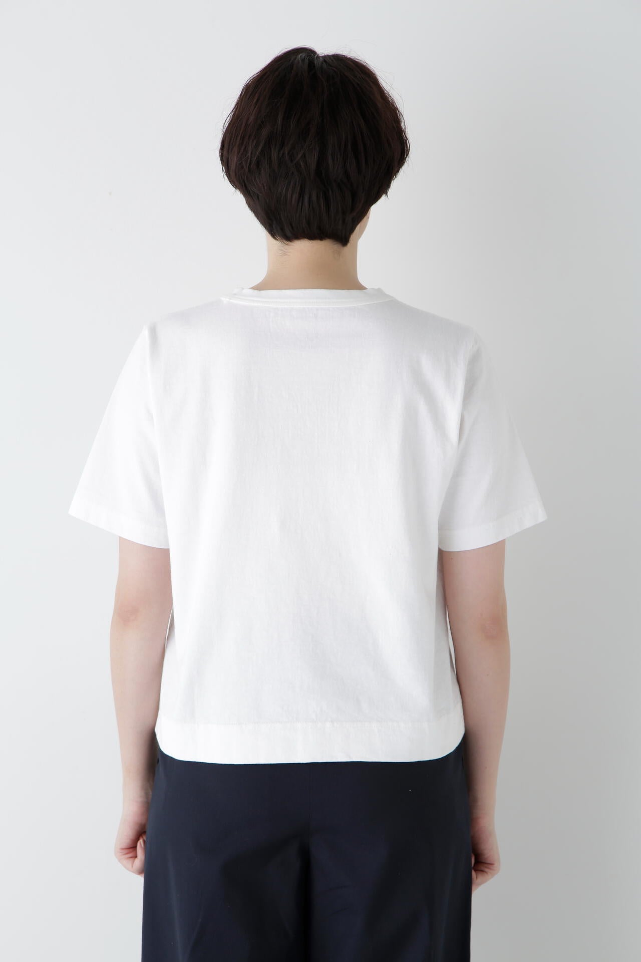 リサイクルコットン度詰天竺Tシャツ