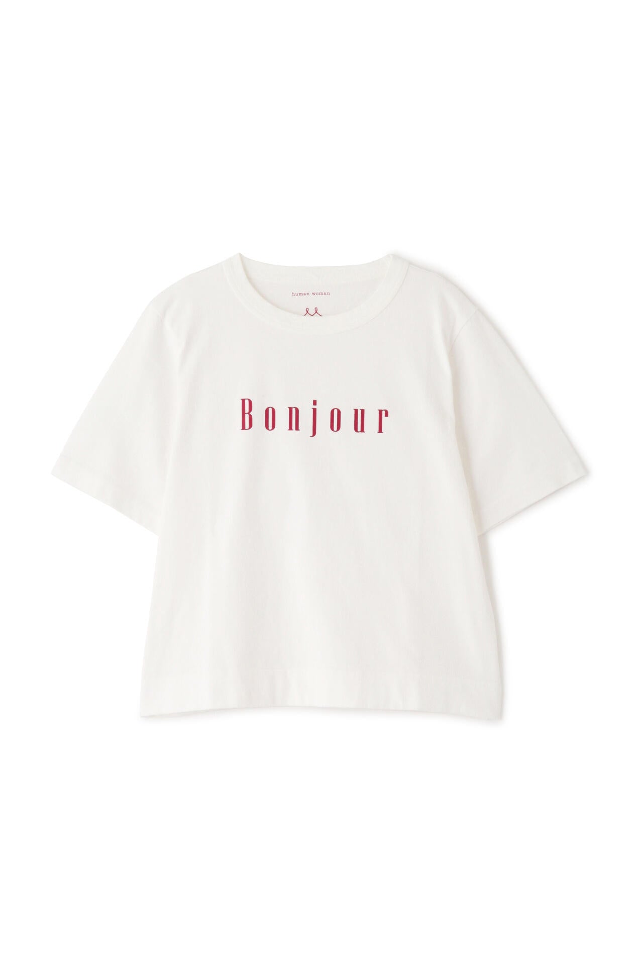 リサイクルコットン度詰天竺Tシャツ