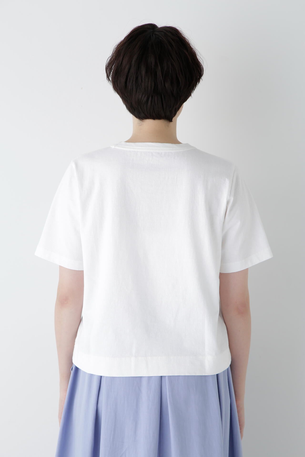 リサイクルコットン度詰天竺Tシャツ