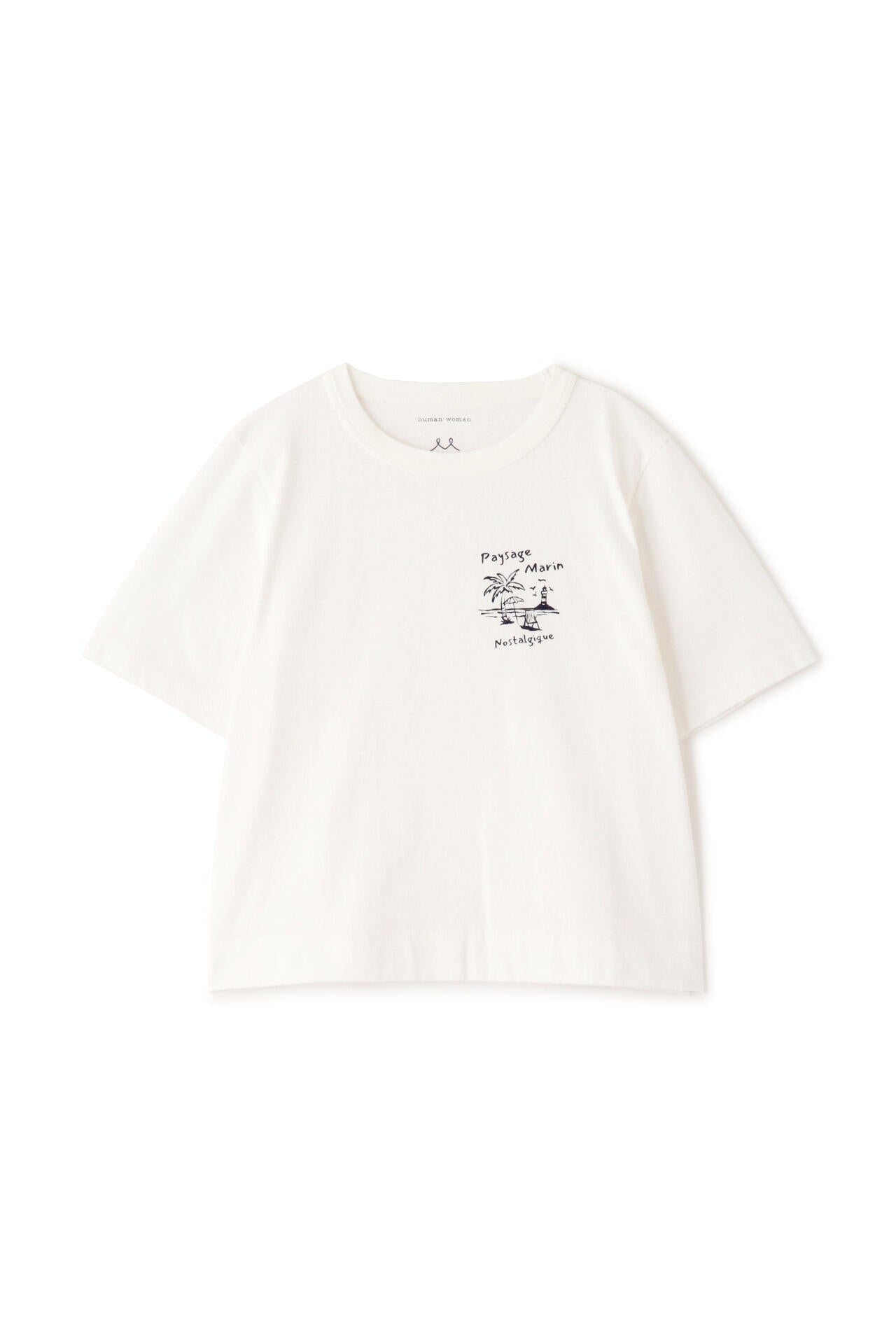 リサイクルコットン度詰天竺Tシャツ