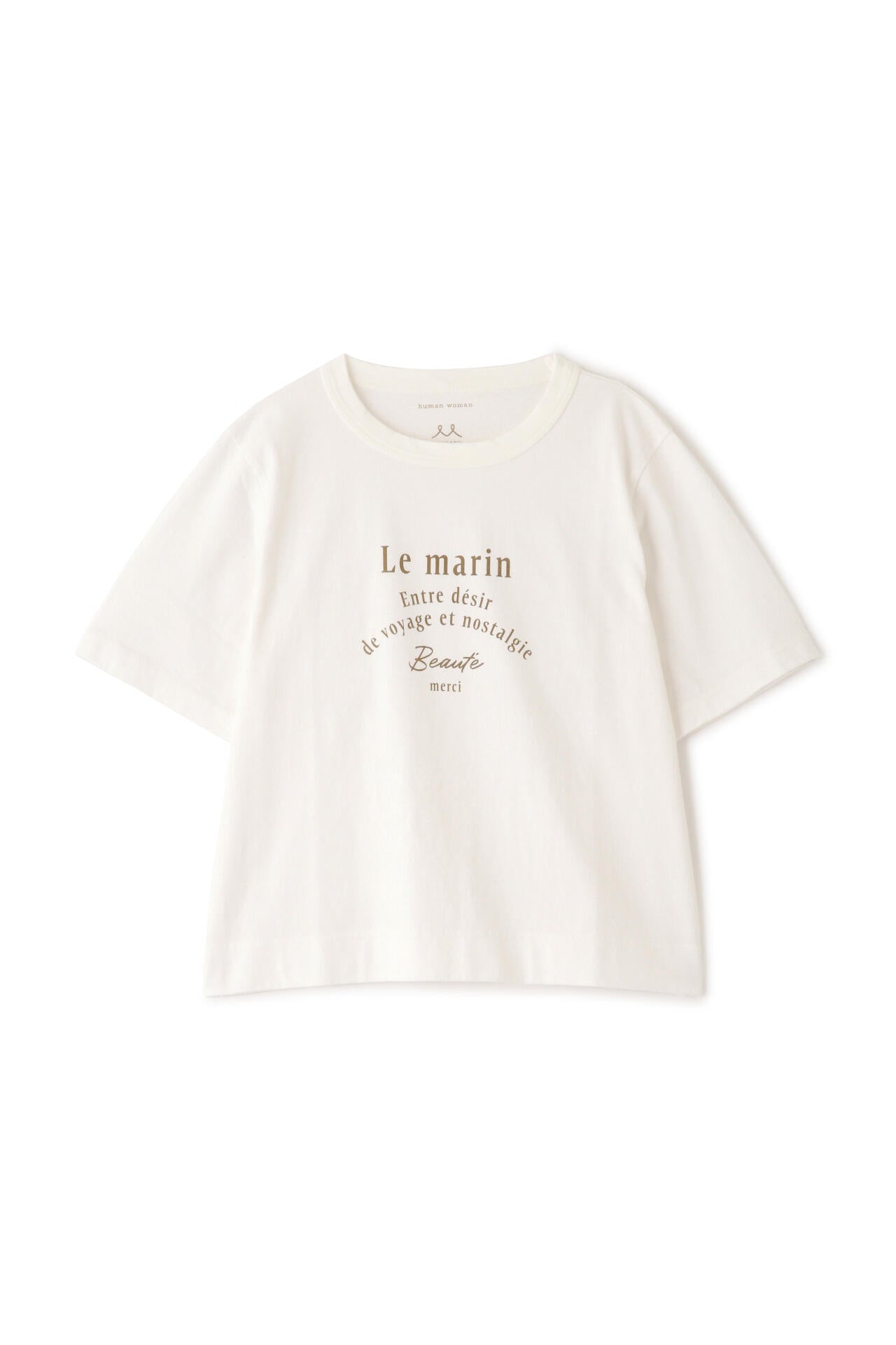 リサイクルコットン度詰天竺Tシャツ