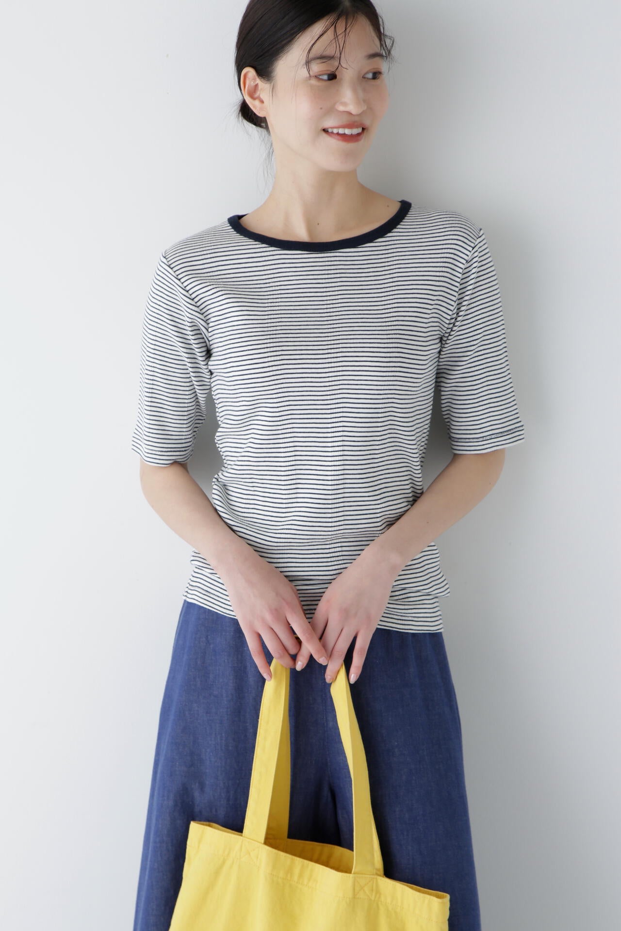 【Millerコラボ】リブクルーTシャツ