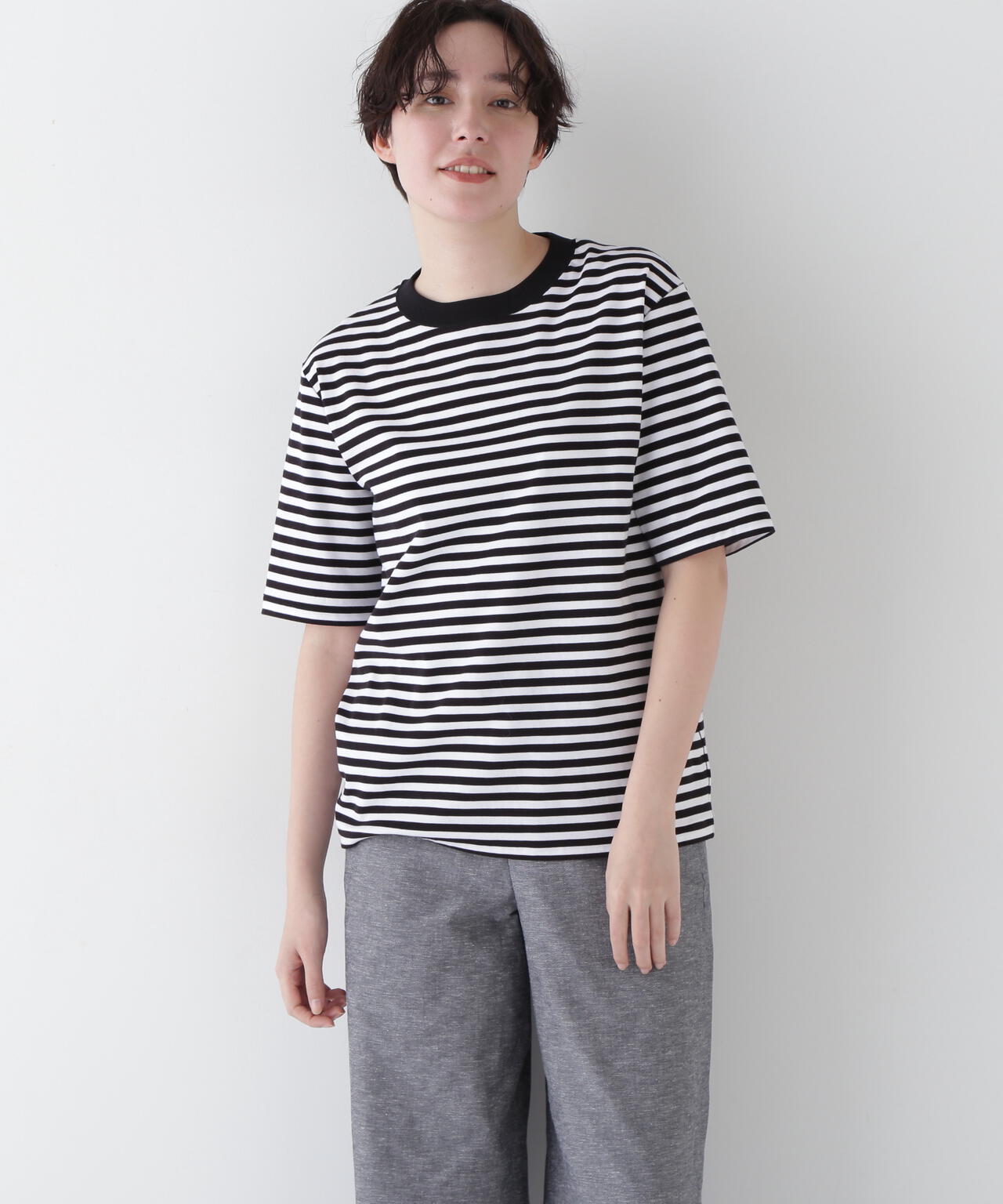 ゼロロックボーダーTシャツ