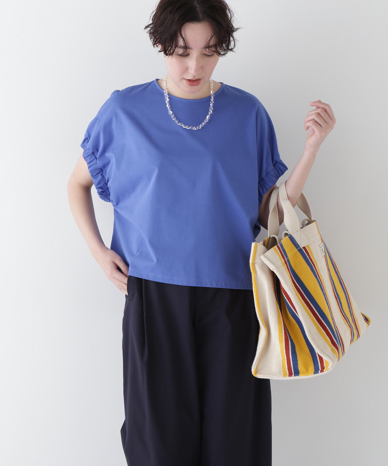 ハイゲージプレーティング天竺プルオーバー