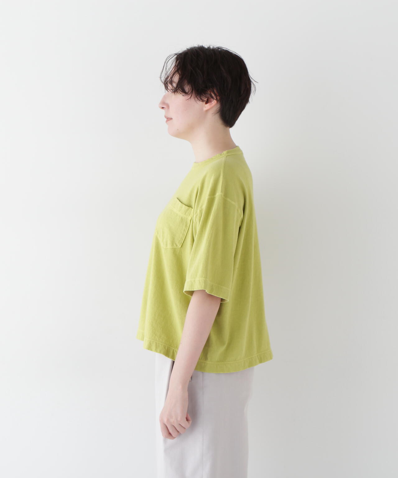 【WEB・一部店舗限定】ラフィ天竺製品染めTシャツ
