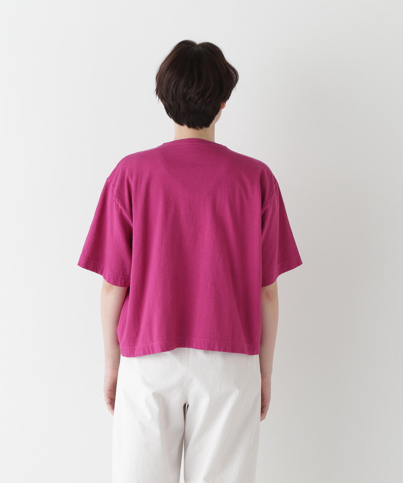【WEB・一部店舗限定】ラフィ天竺製品染めTシャツ