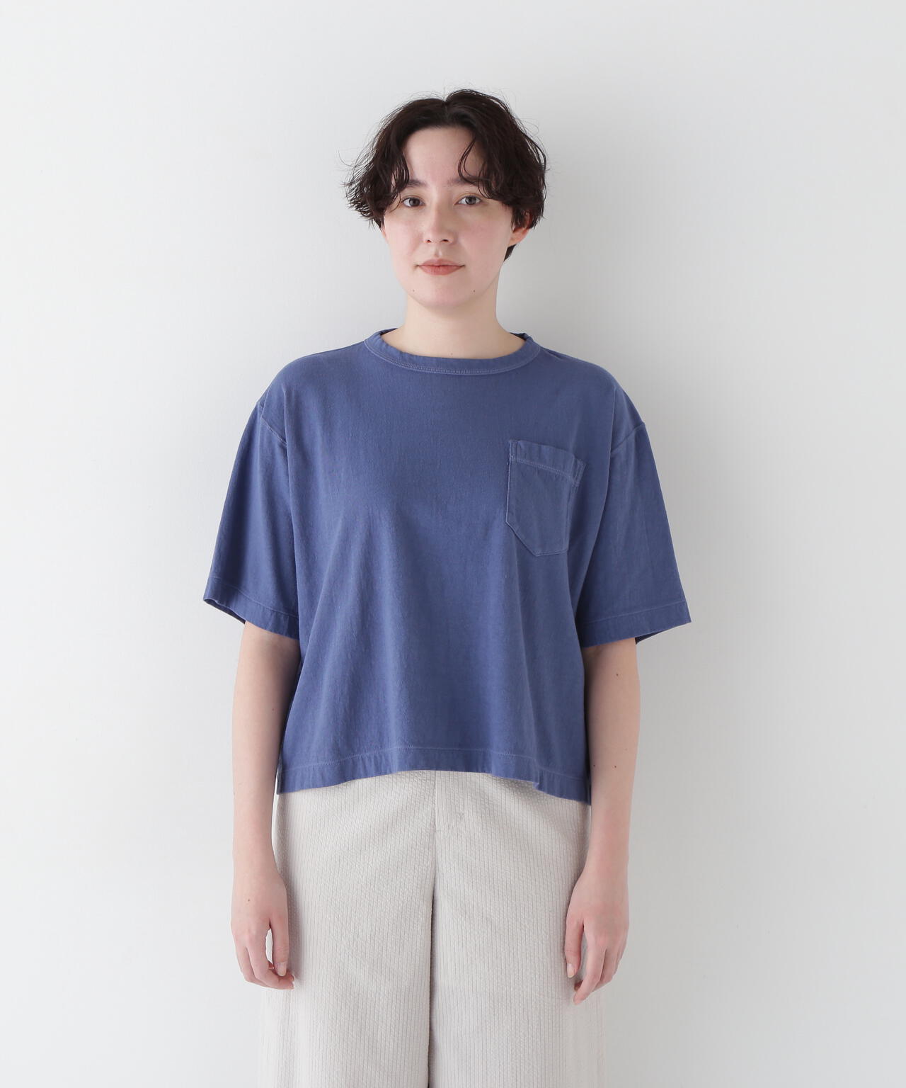 【WEB・一部店舗限定】ラフィ天竺製品染めTシャツ
