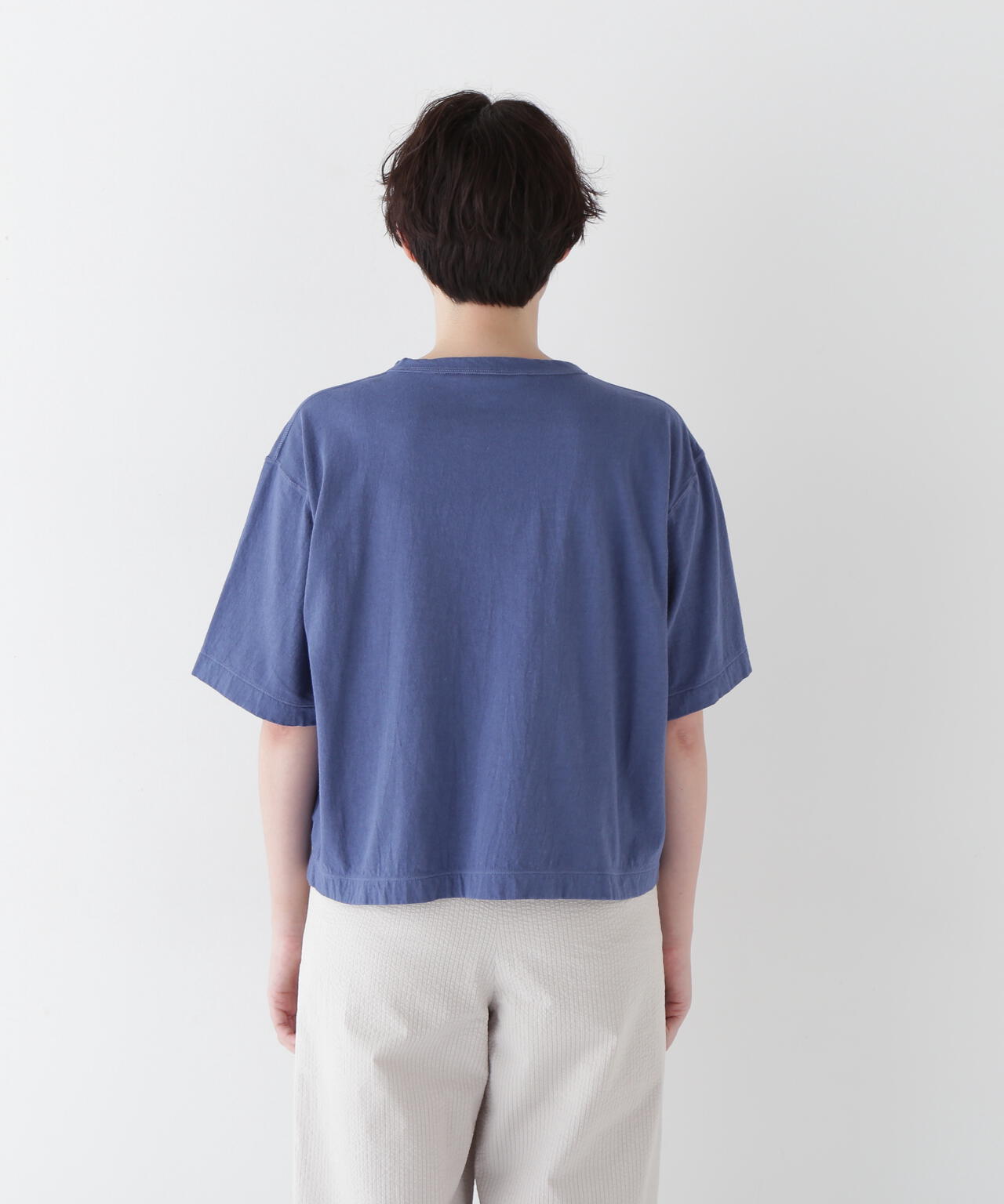 【WEB・一部店舗限定】ラフィ天竺製品染めTシャツ