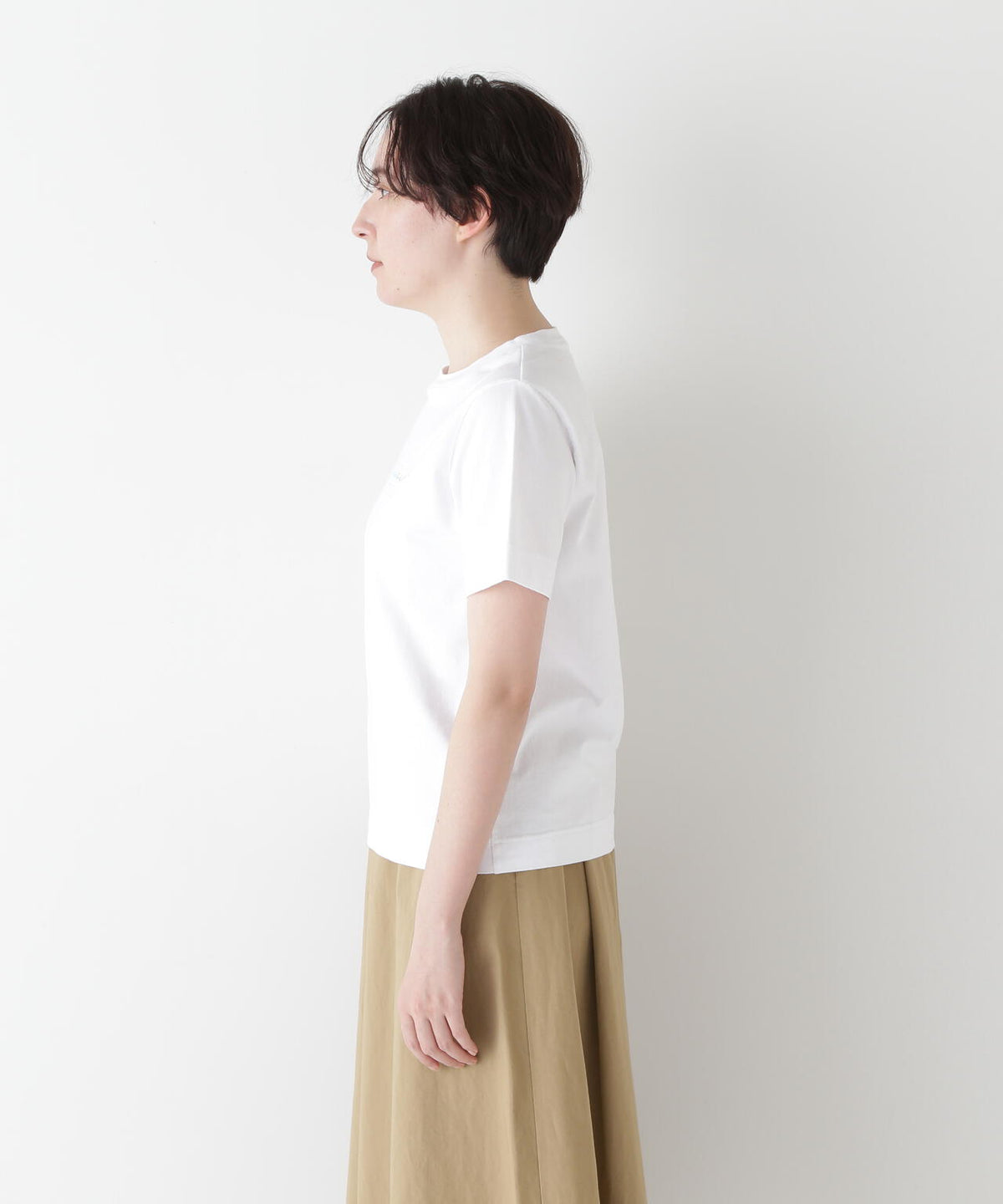 天竺ロゴTシャツ