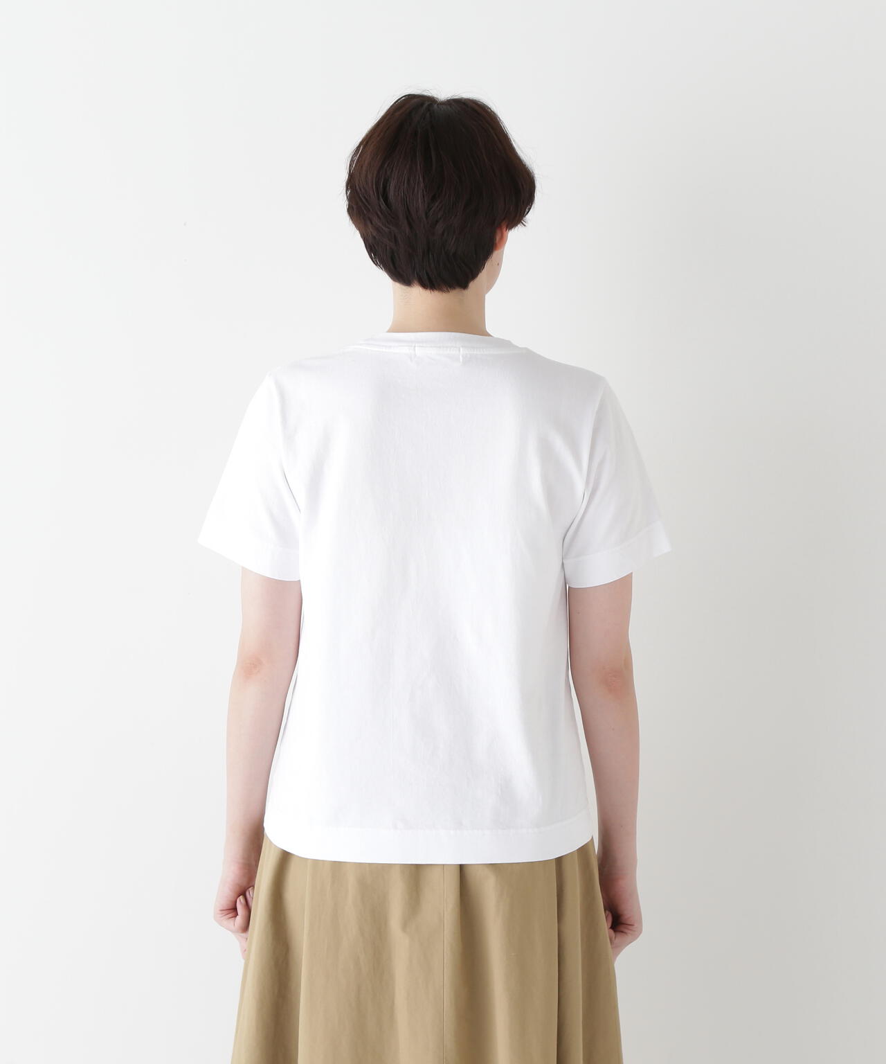 天竺ロゴTシャツ