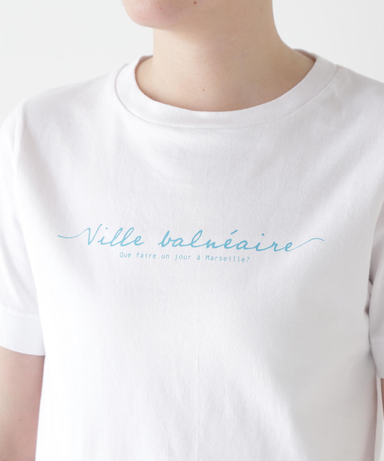 天竺ロゴTシャツ