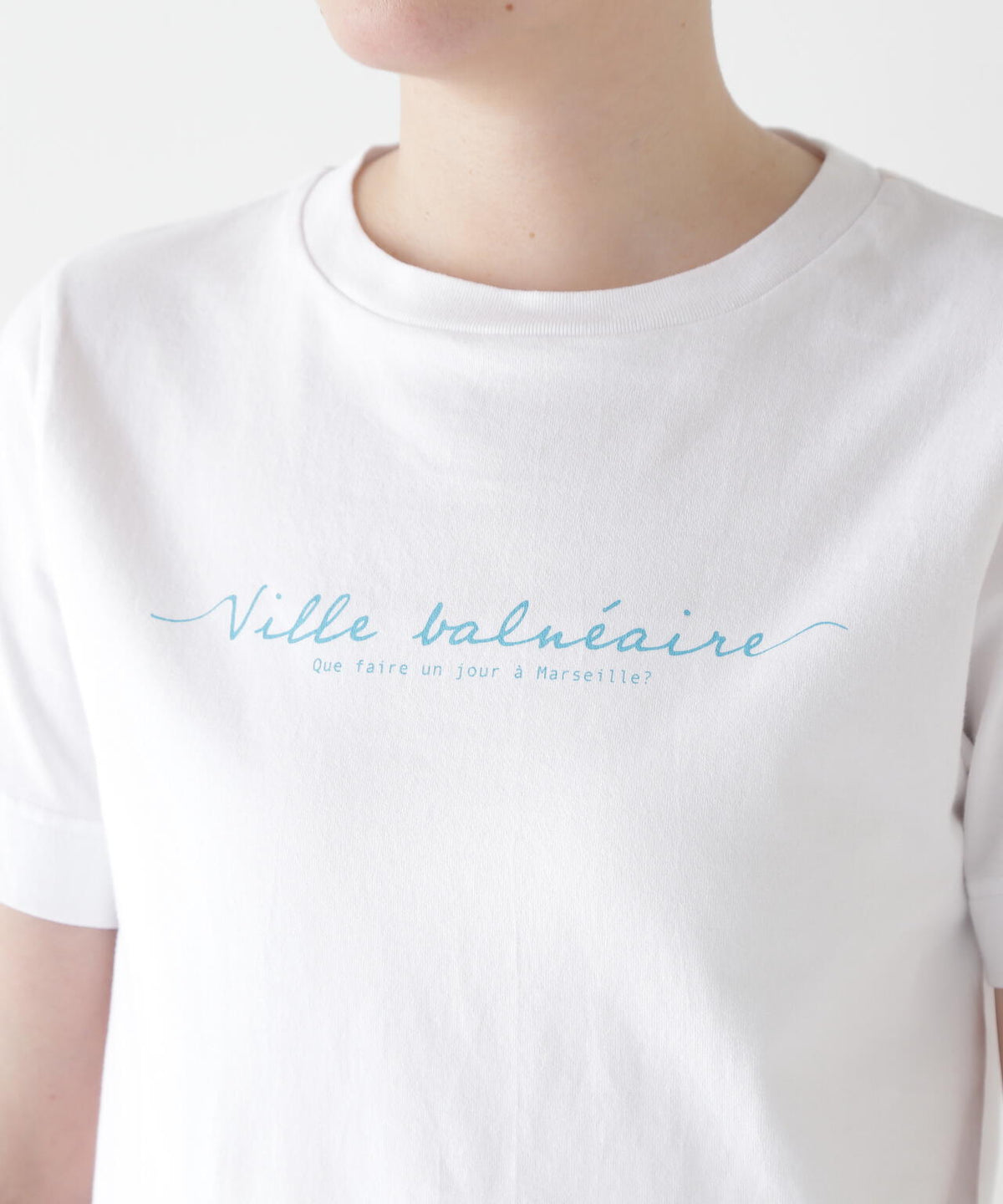 天竺ロゴTシャツ