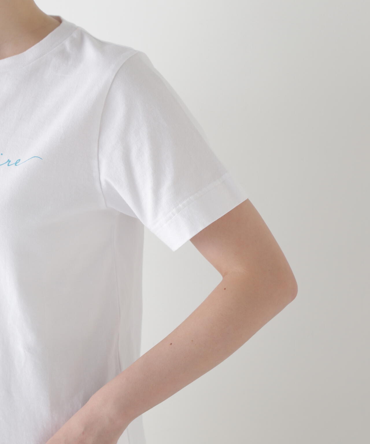 天竺ロゴTシャツ