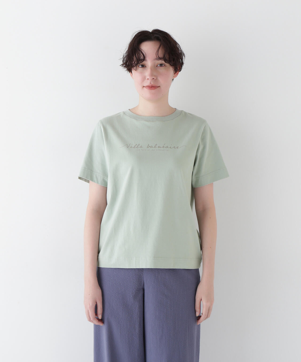 天竺ロゴTシャツ