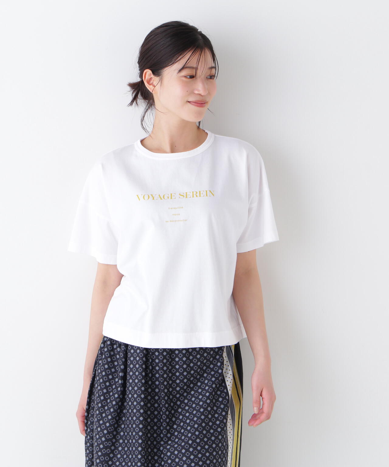 メッセージロゴTシャツ