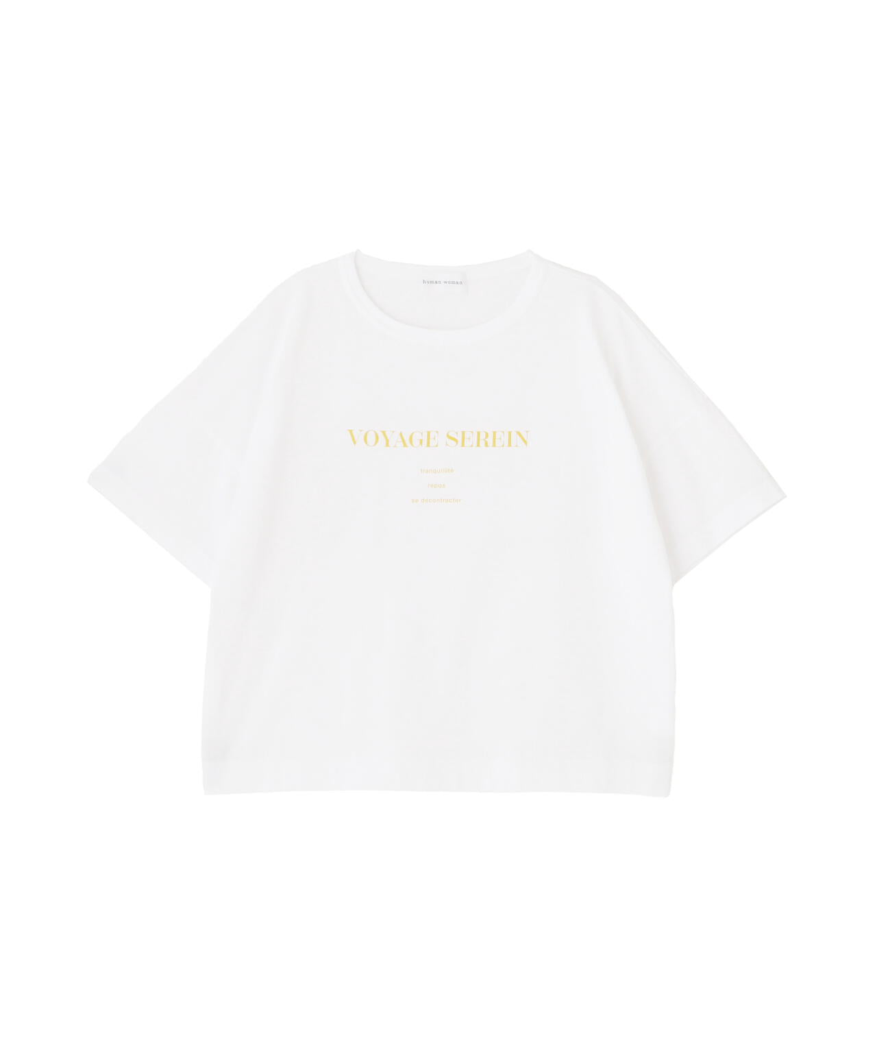 メッセージロゴTシャツ