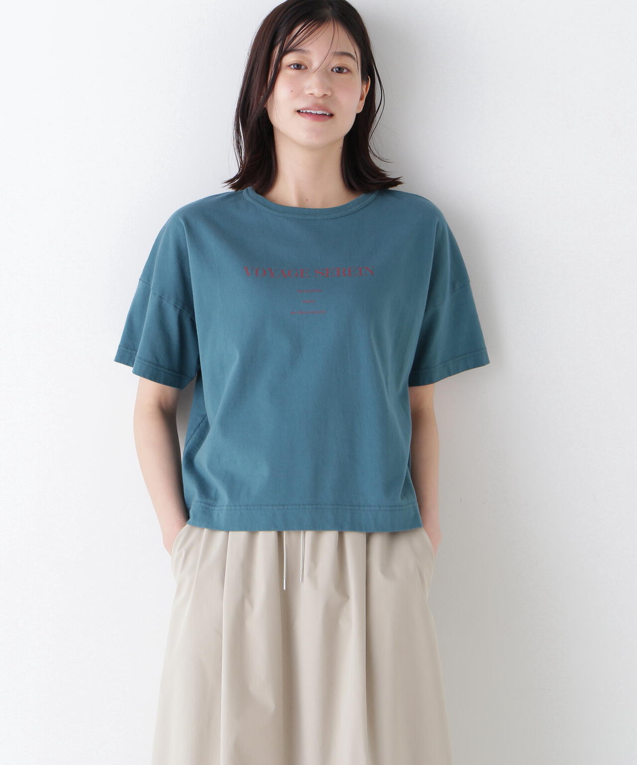 メッセージロゴTシャツ