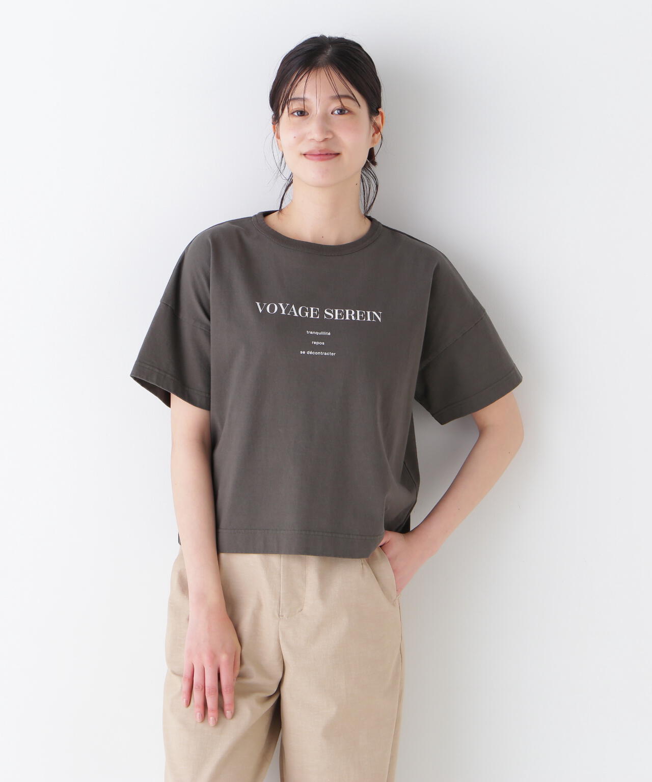 メッセージロゴTシャツ