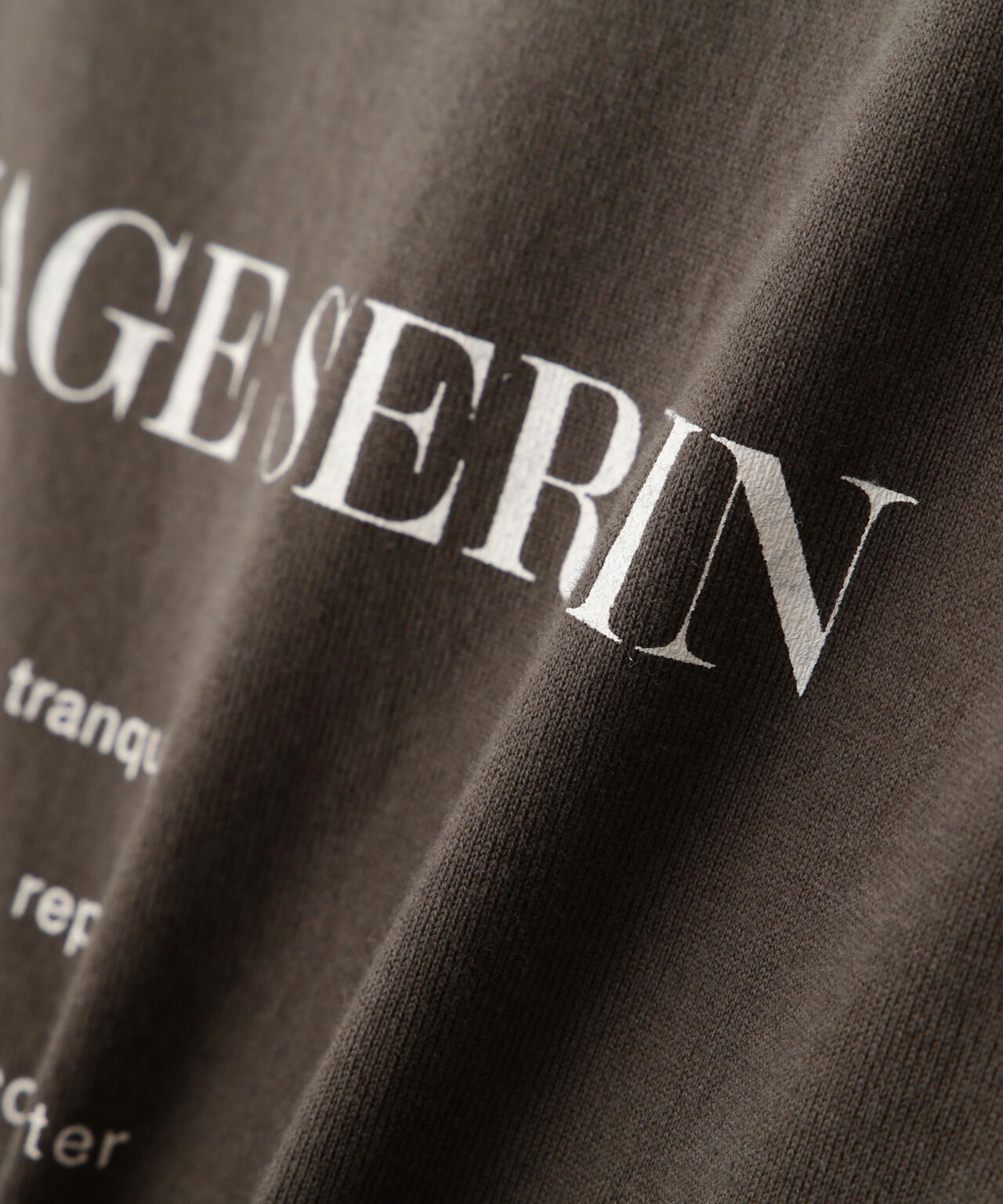 メッセージロゴTシャツ