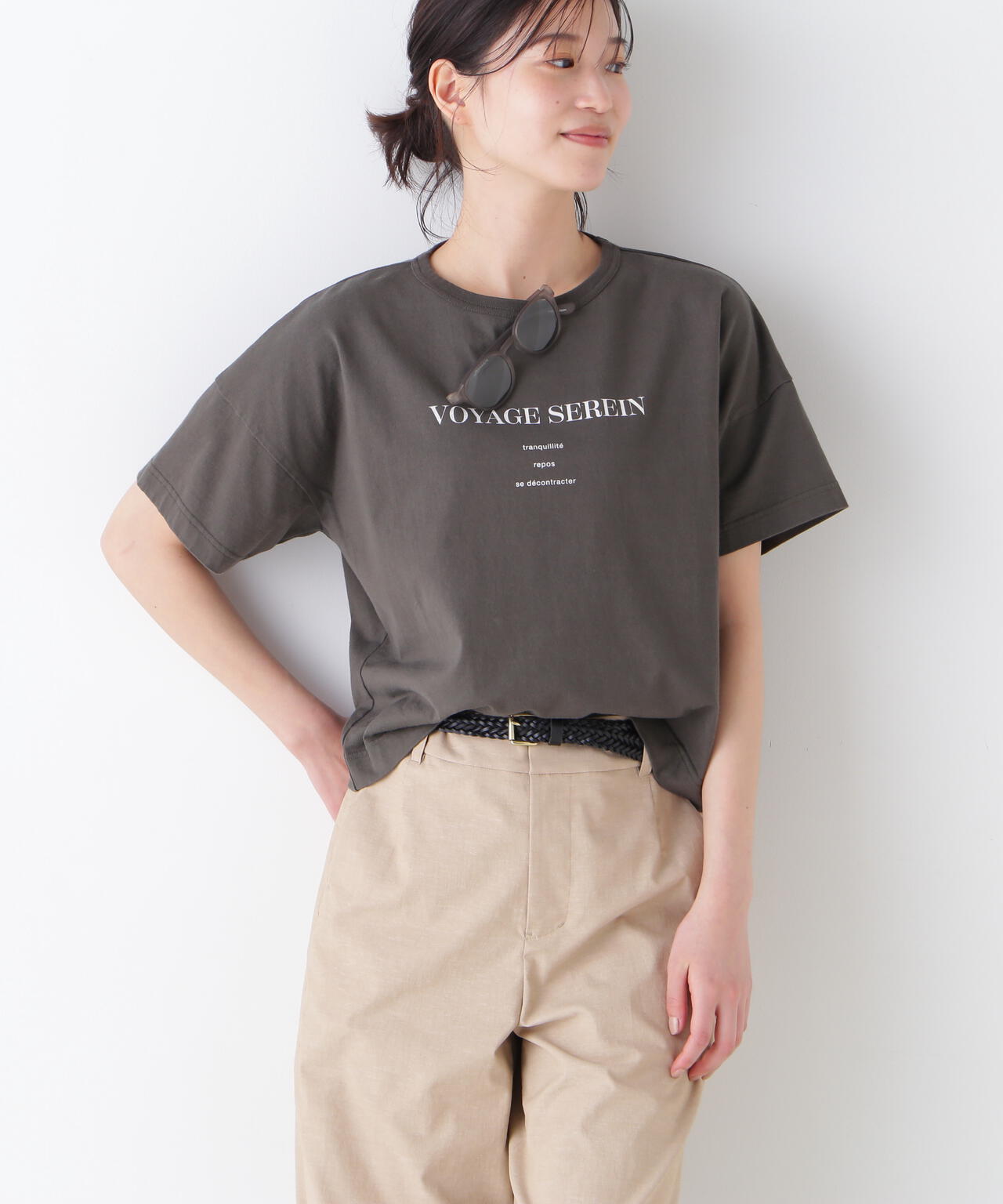 メッセージロゴTシャツ