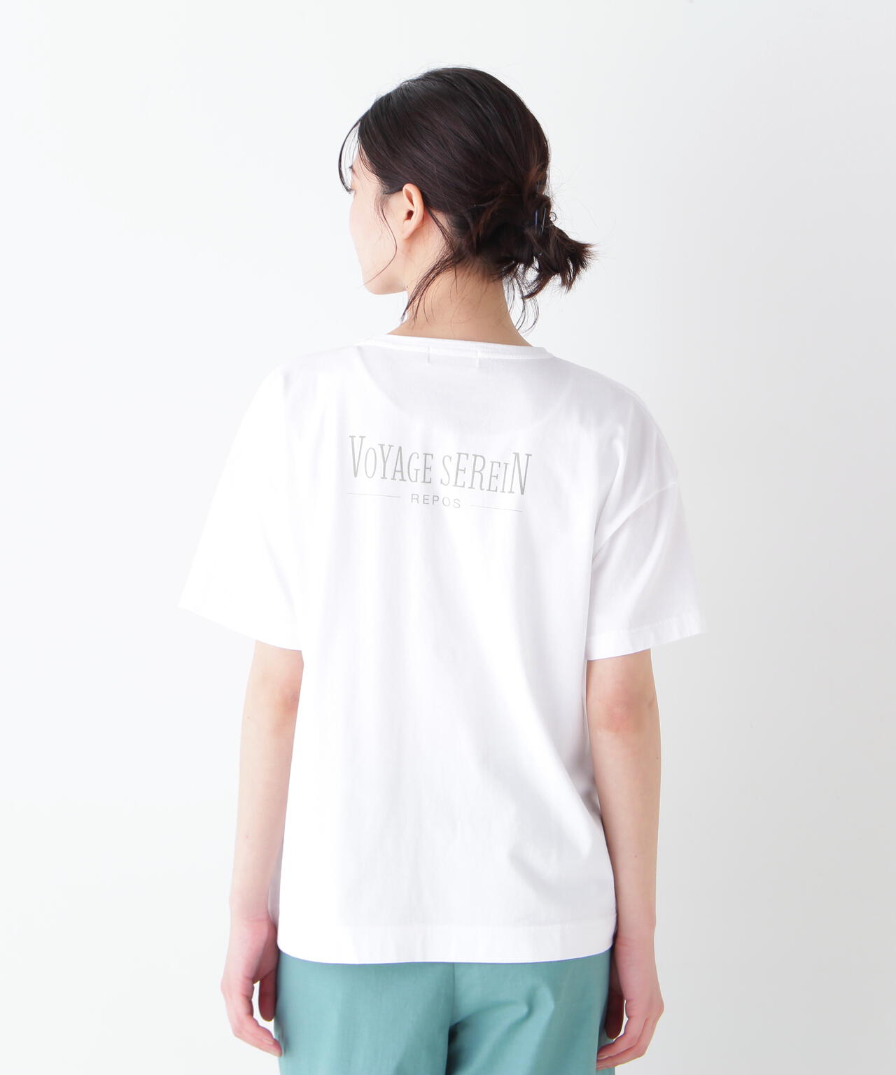 バックロゴポケットTシャツ