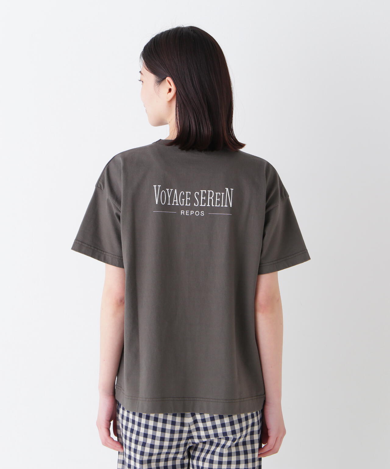 バックロゴポケットTシャツ